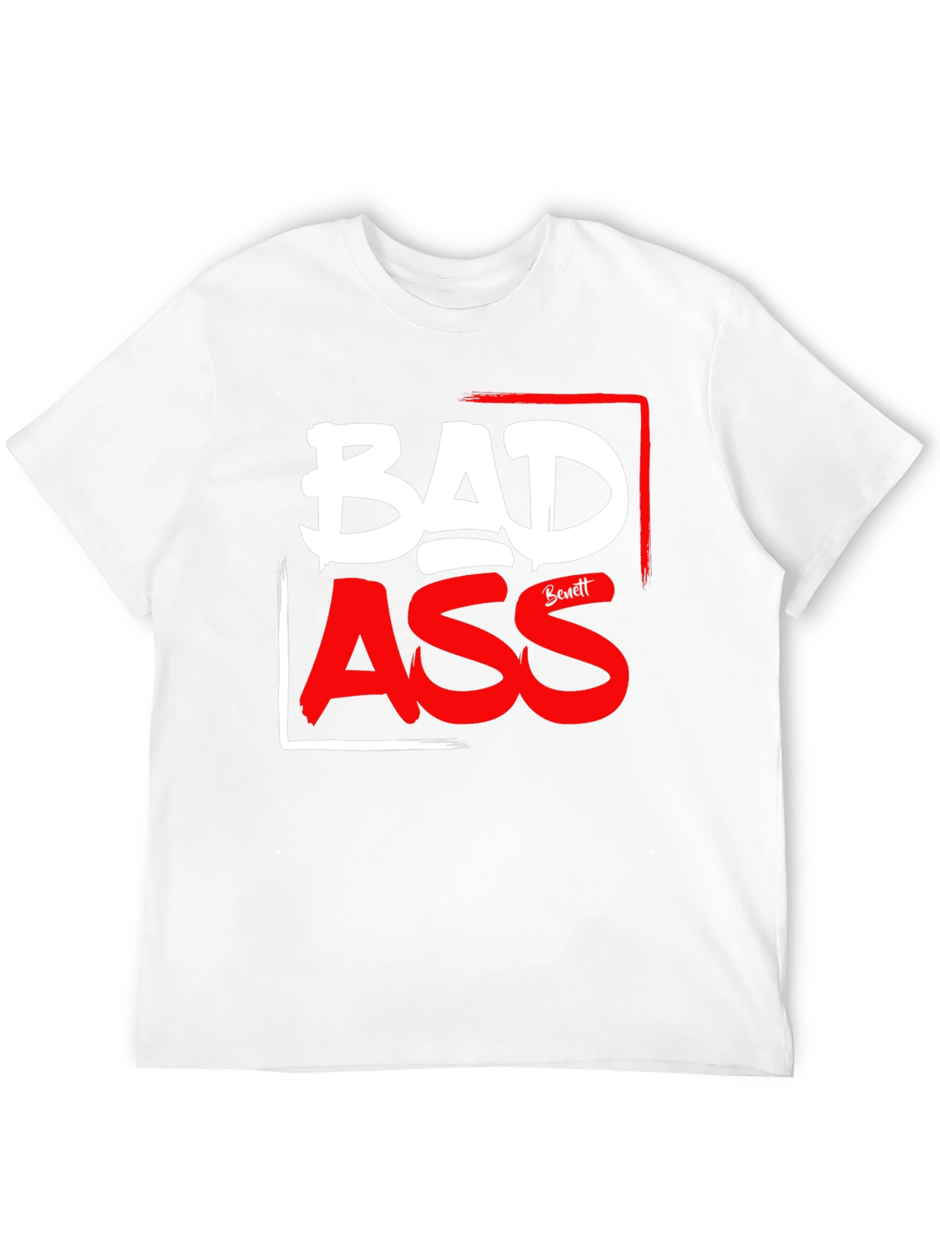 Bad Ass Graphic Print Tee