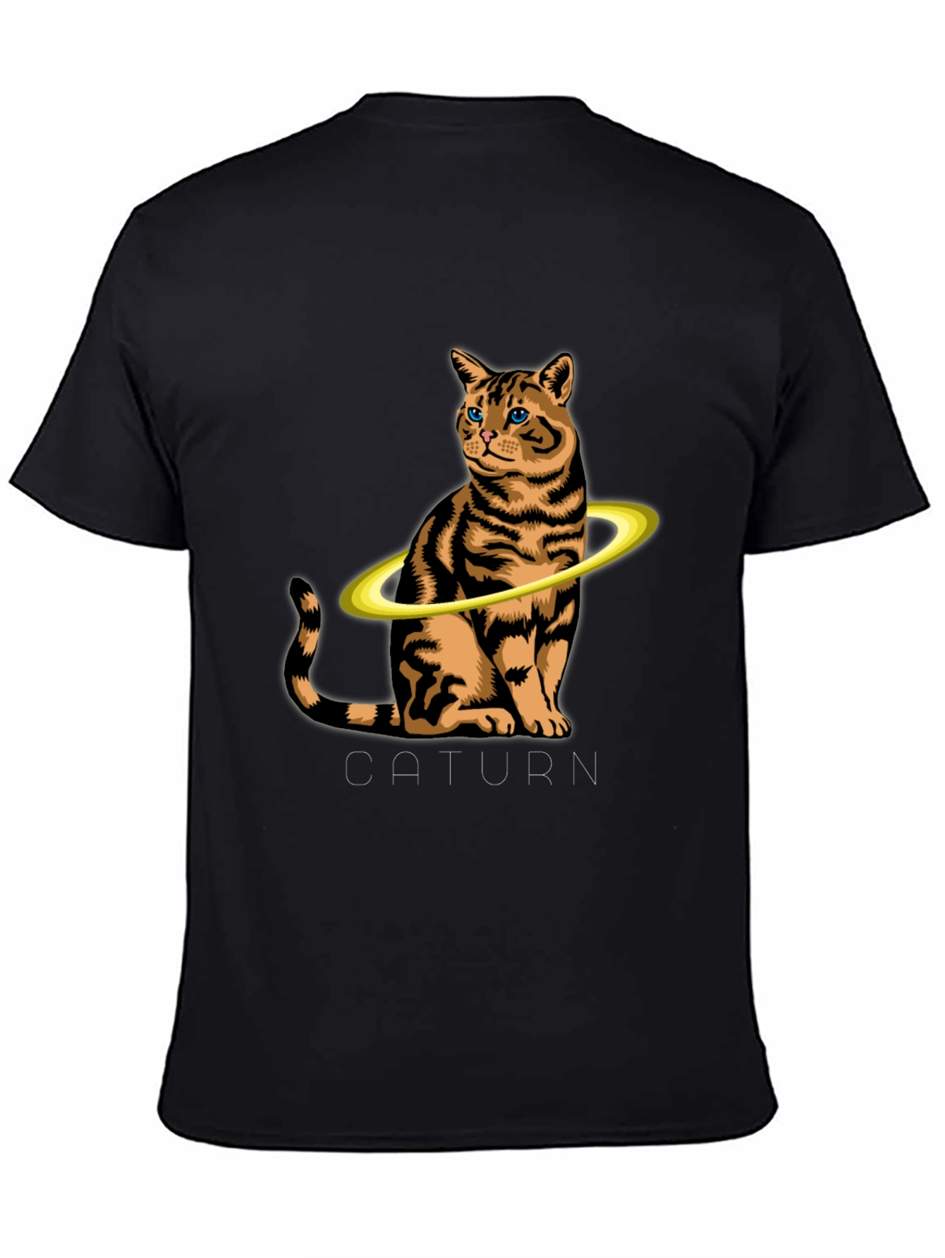Caturrn Cat Saturn T-Shirt - Unique Graphic Tee