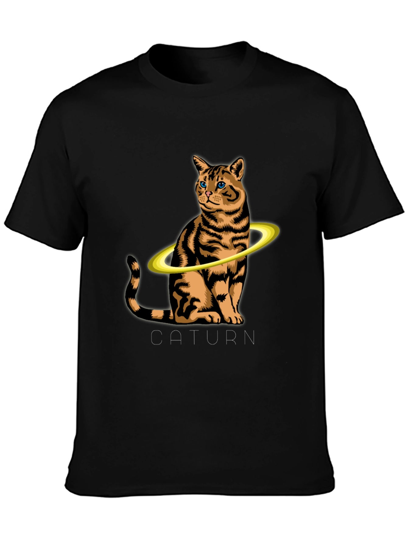 Caturrn Cat Saturn T-Shirt - Unique Graphic Tee