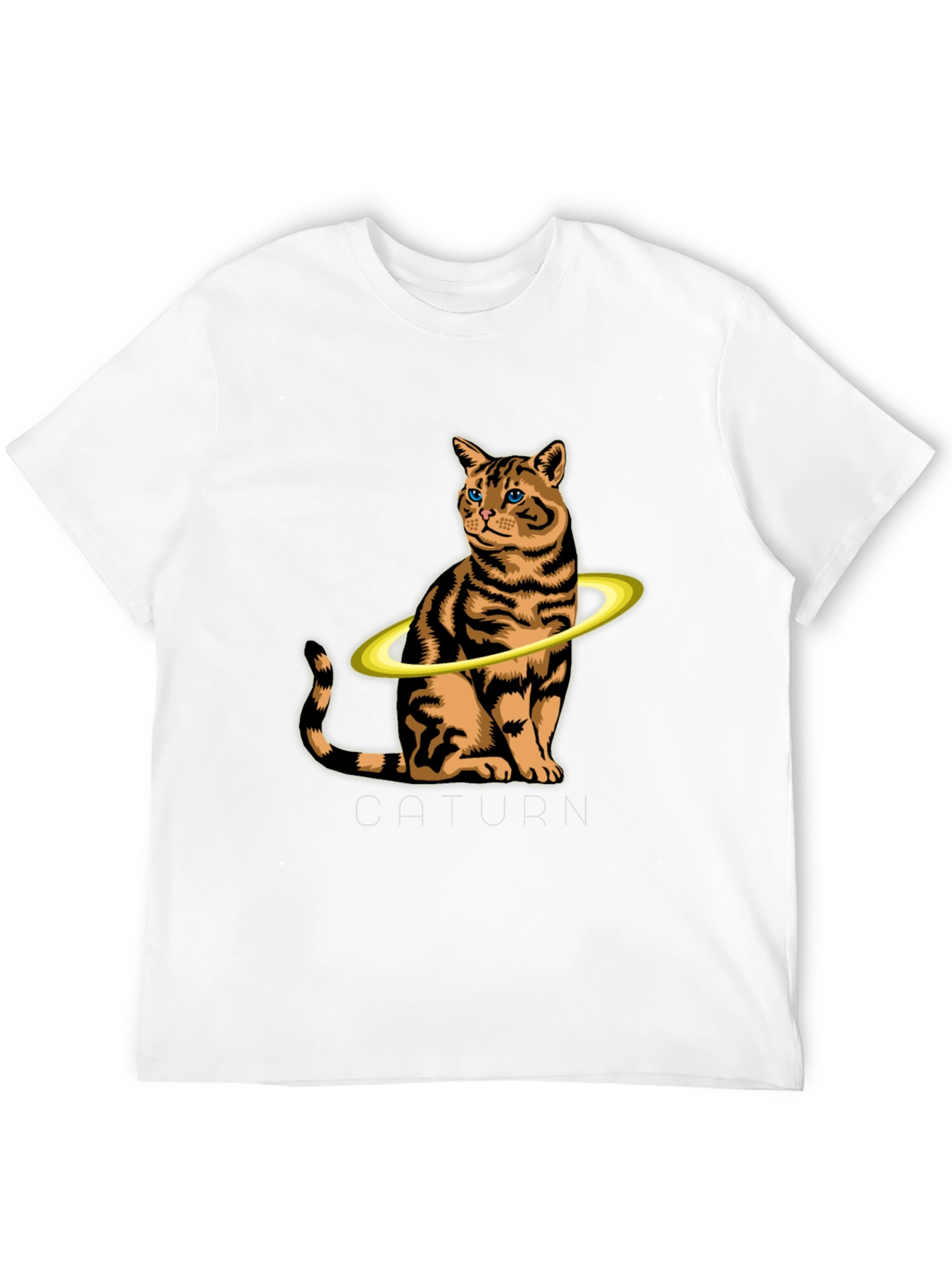 Caturrn Cat Saturn T-Shirt - Unique Graphic Tee