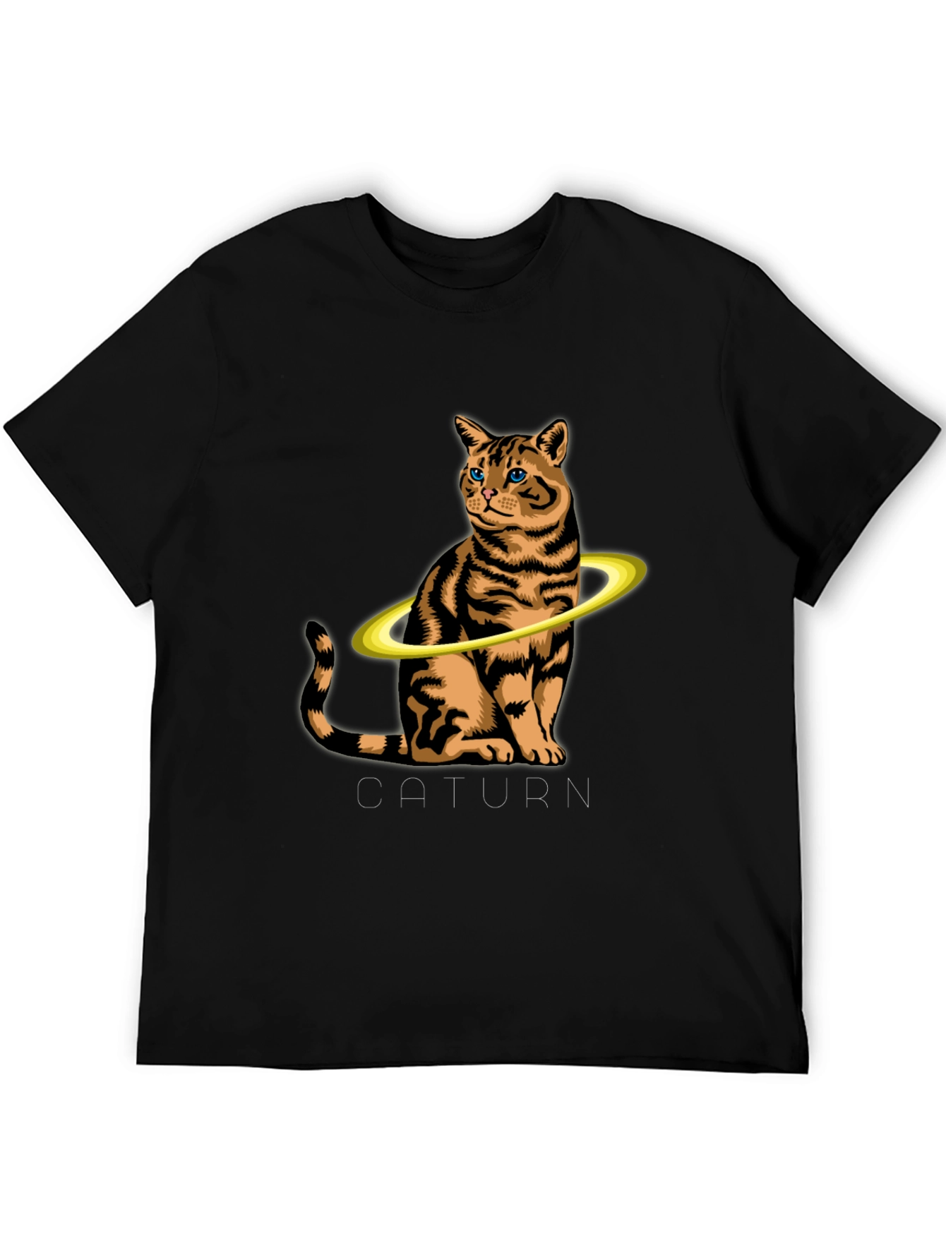 Caturrn Cat Saturn T-Shirt - Unique Graphic Tee