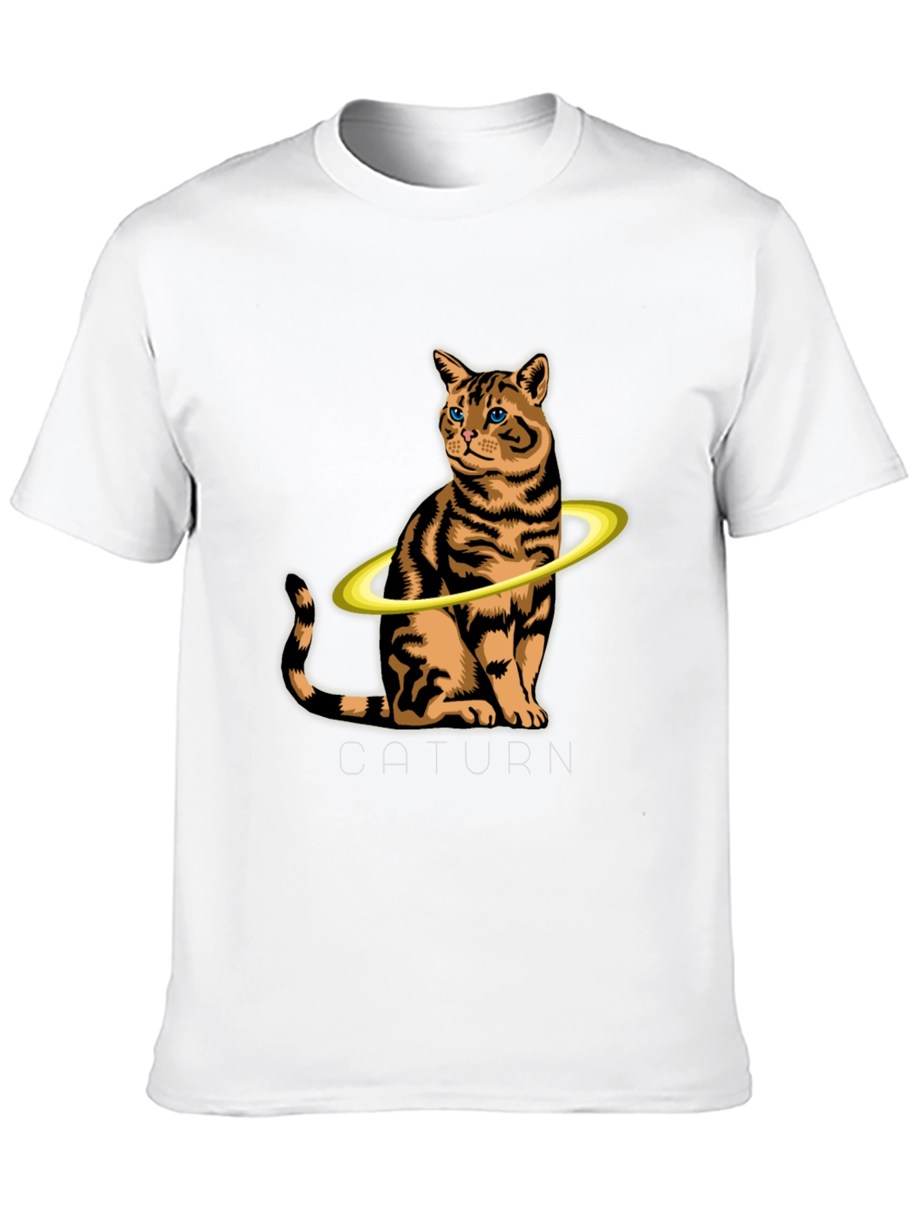 Caturrn Cat Saturn T-Shirt - Unique Graphic Tee