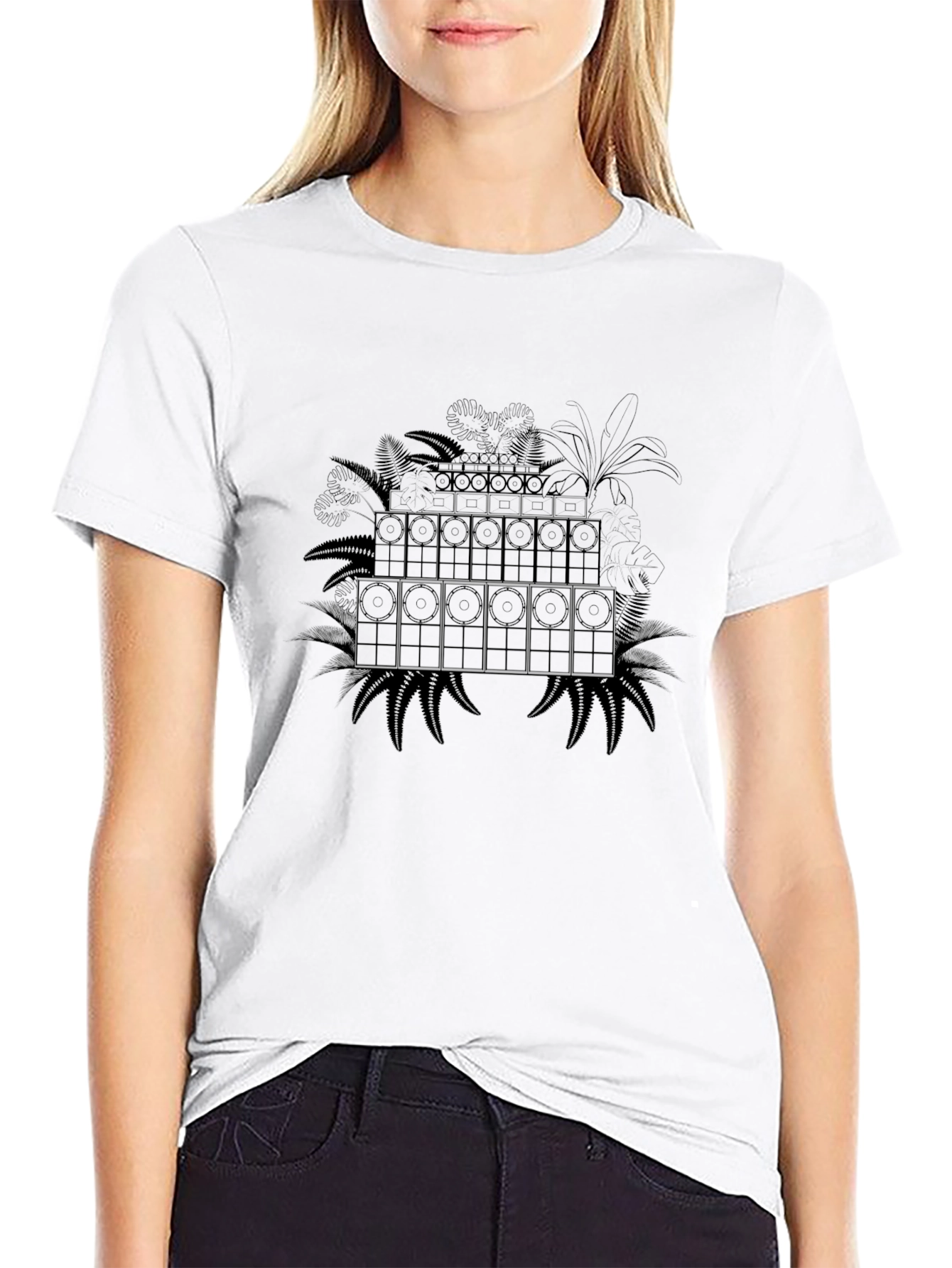 Rasta Reggae Sound System Graphic Tee