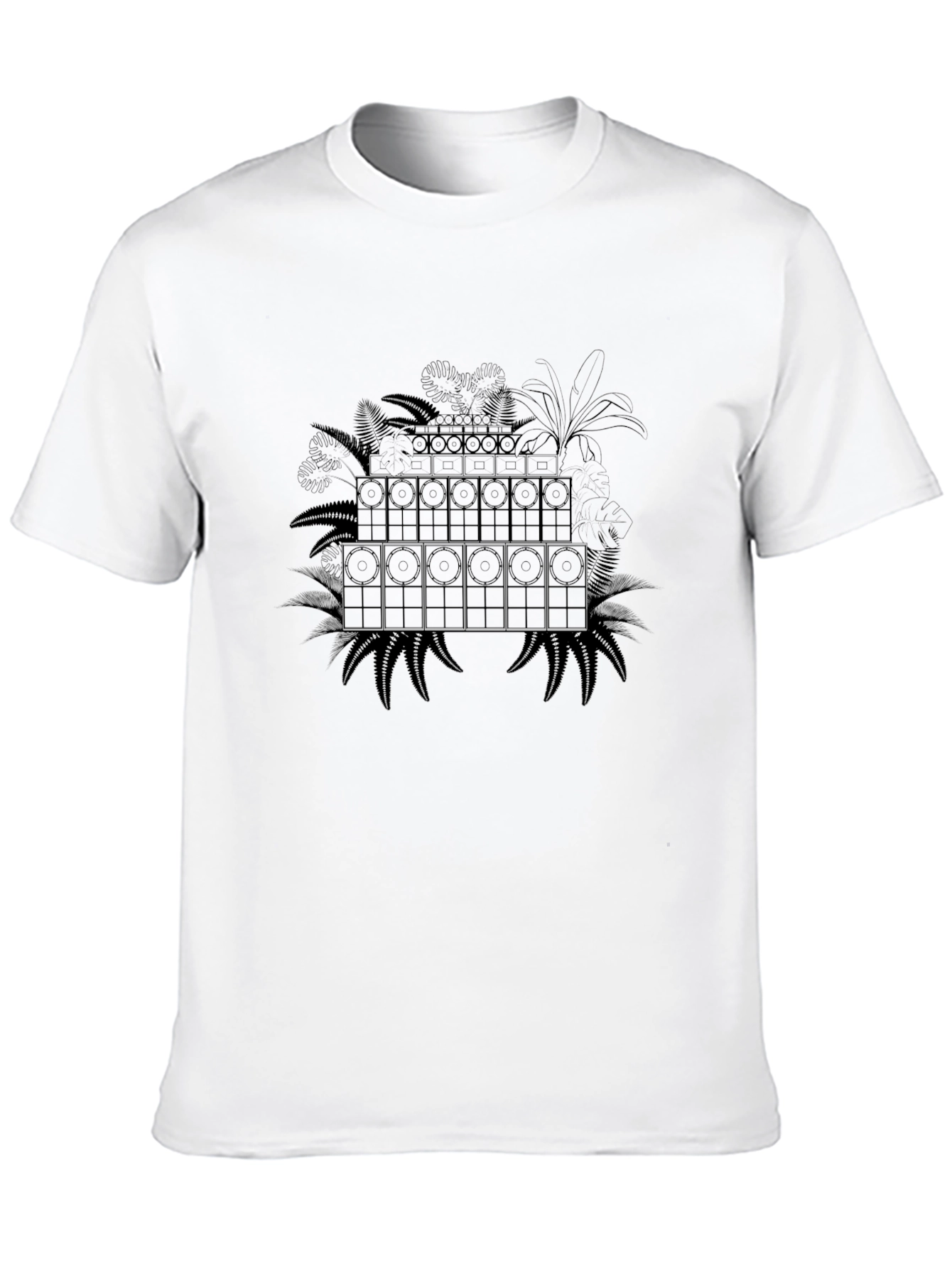 Rasta Reggae Sound System Graphic Tee