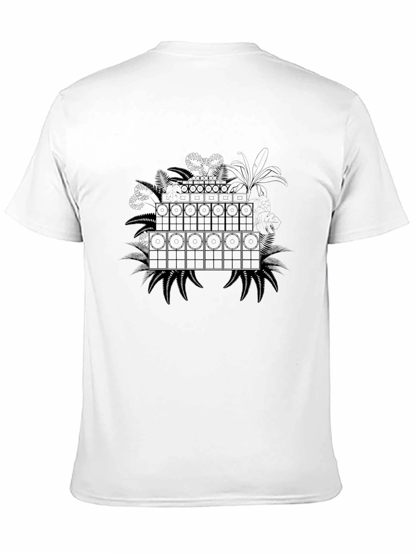 Rasta Reggae Sound System Graphic Tee