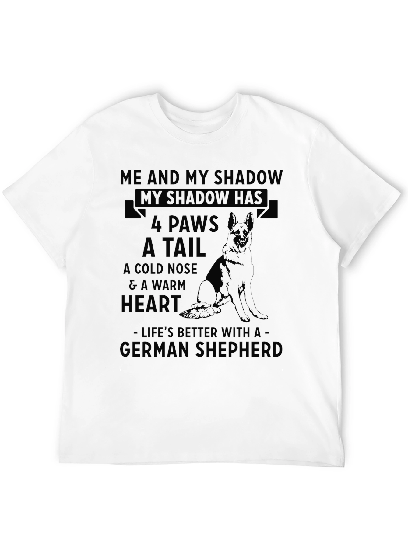 German Shepherd Shadow T-Shirt