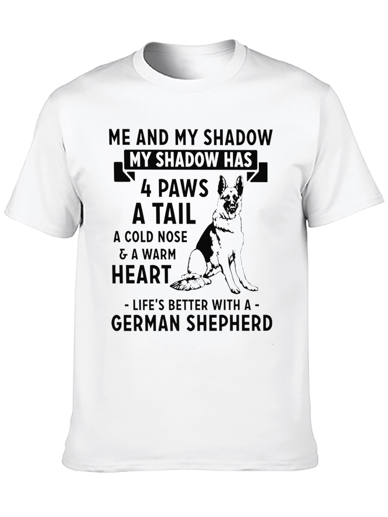 German Shepherd Shadow T-Shirt