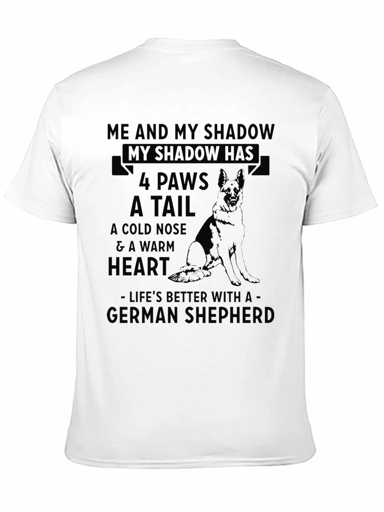 German Shepherd Shadow T-Shirt