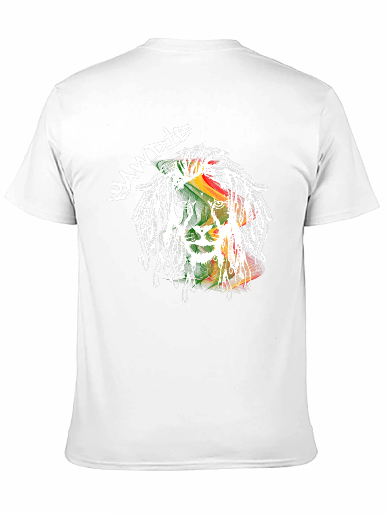 Rasta Lion IYAWDIE Graphic T-Shirt