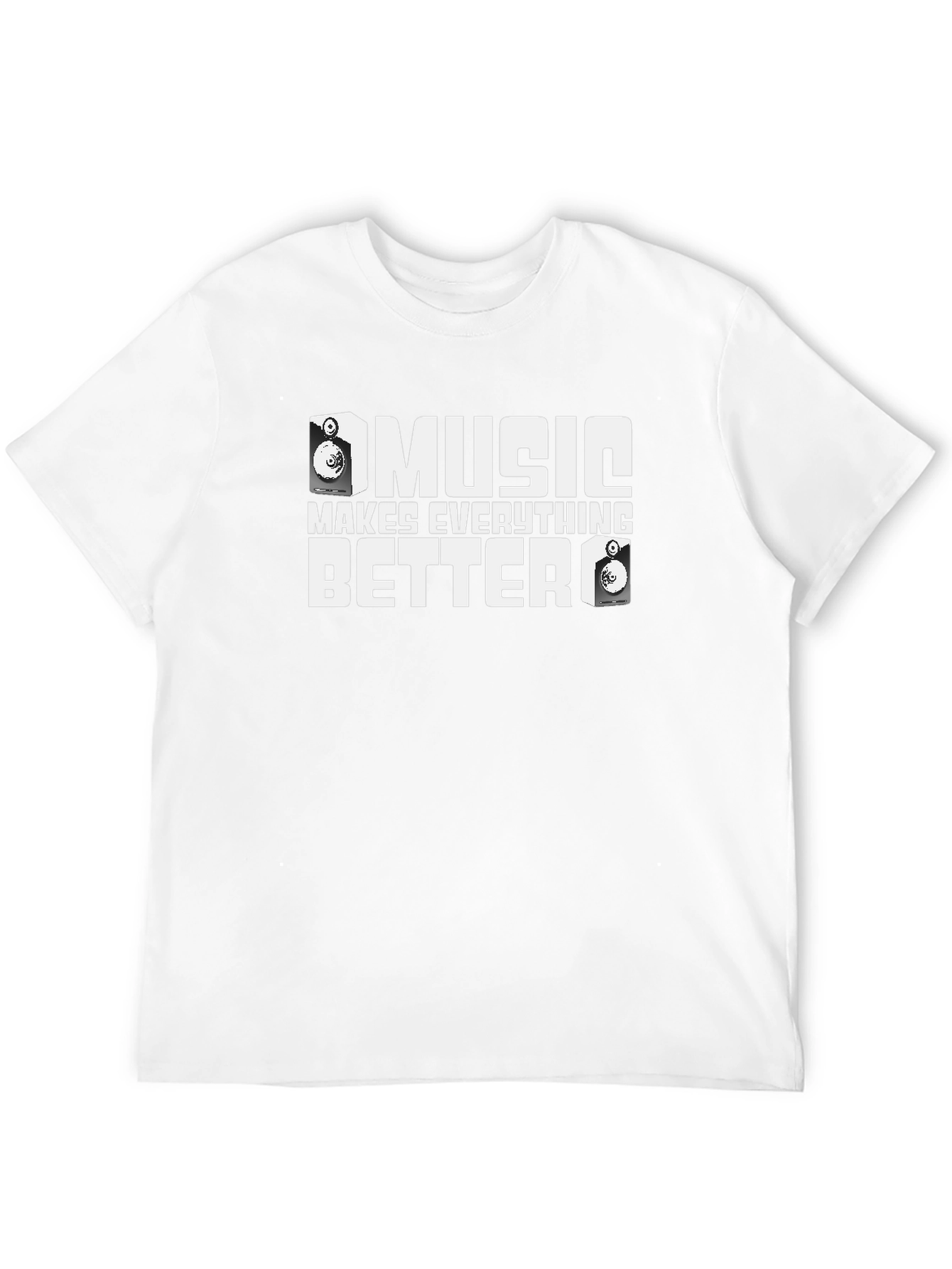 Music Makes Everything Better Graphic T-Shirt