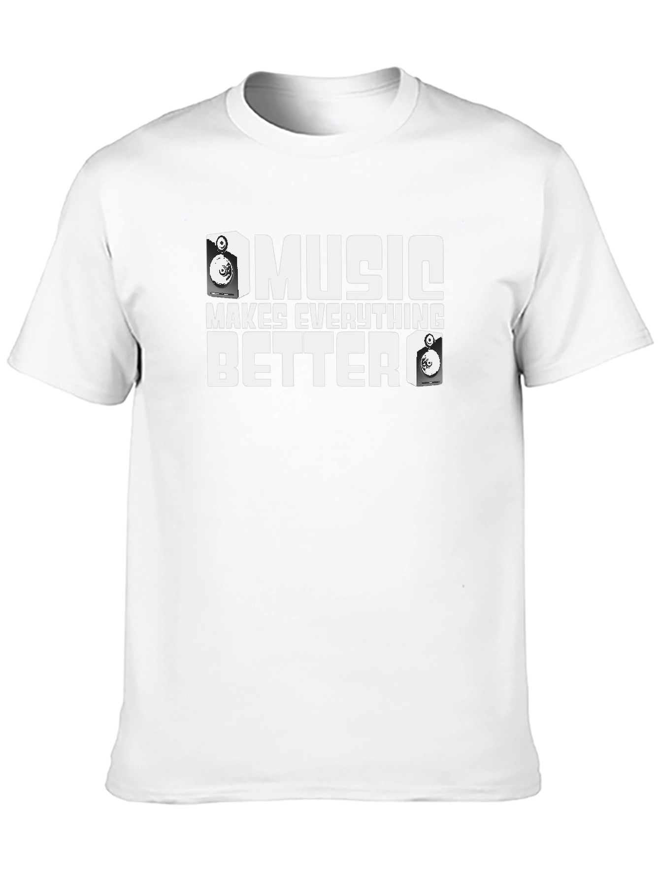 Music Makes Everything Better Graphic T-Shirt
