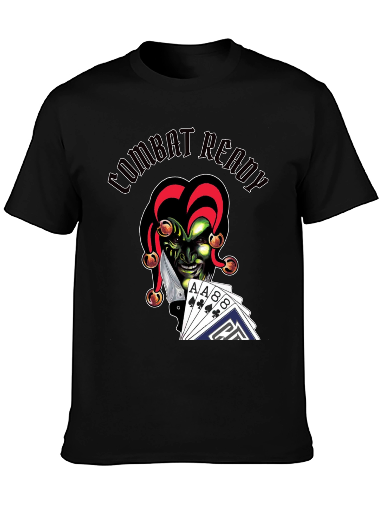 Combat Ready Joker Graphic T-Shirt