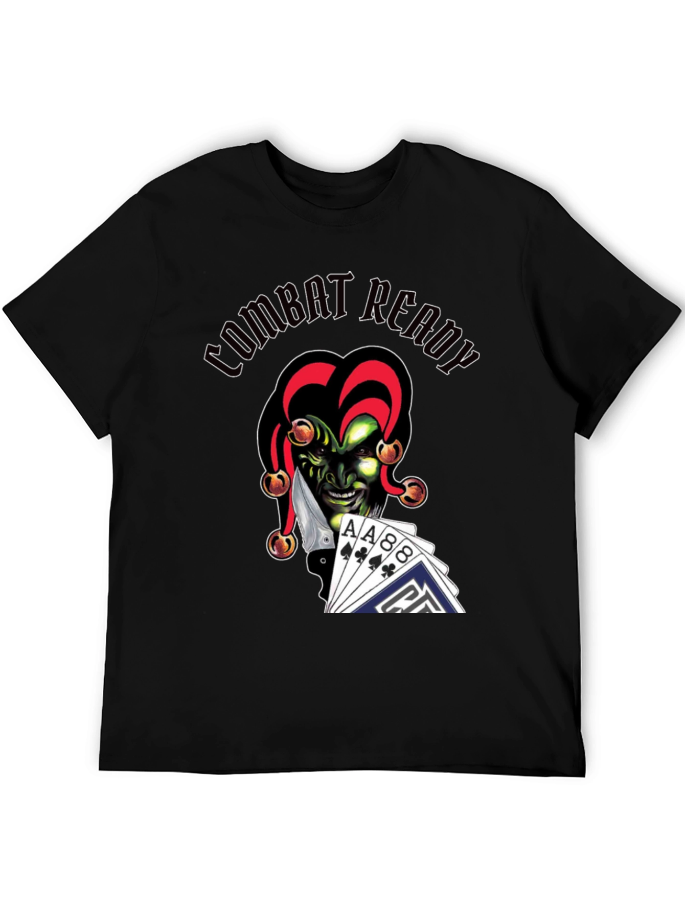 Combat Ready Joker Graphic T-Shirt