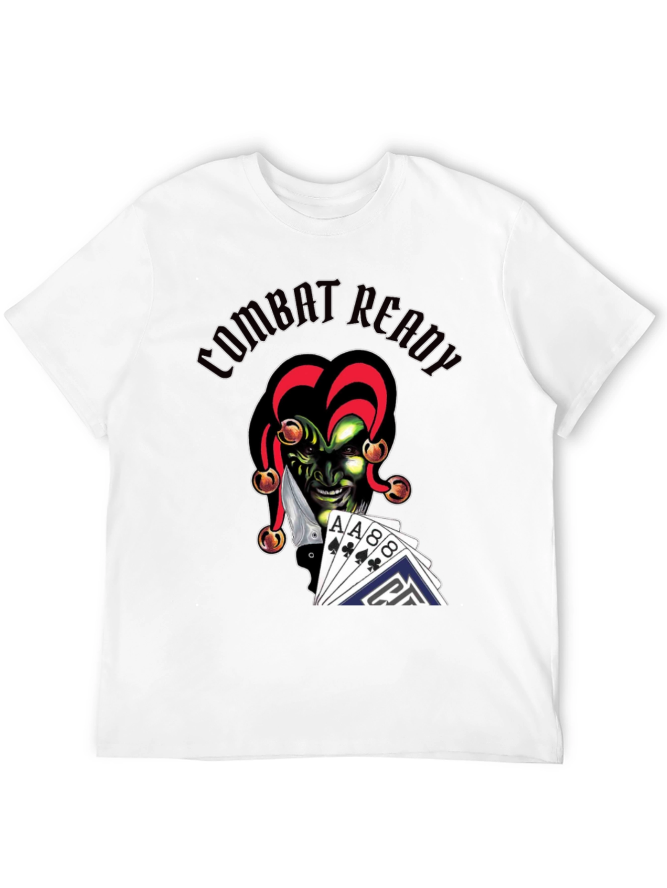 Combat Ready Joker Graphic T-Shirt
