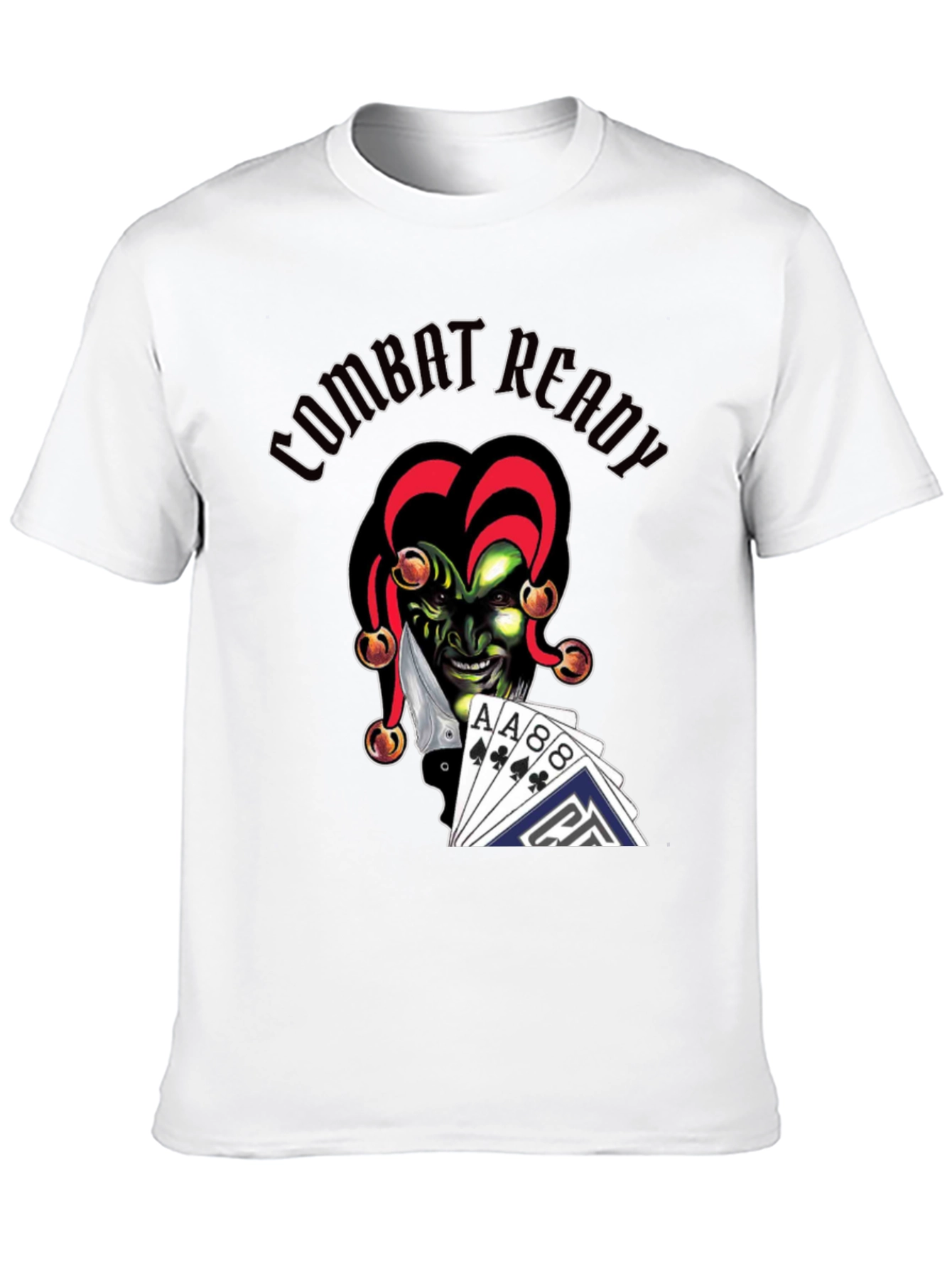 Combat Ready Joker Graphic T-Shirt