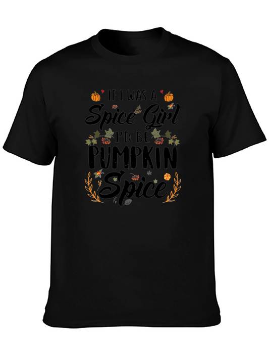 Pumpkin Spice Spice Girl T-Shirt - Fall Apparel