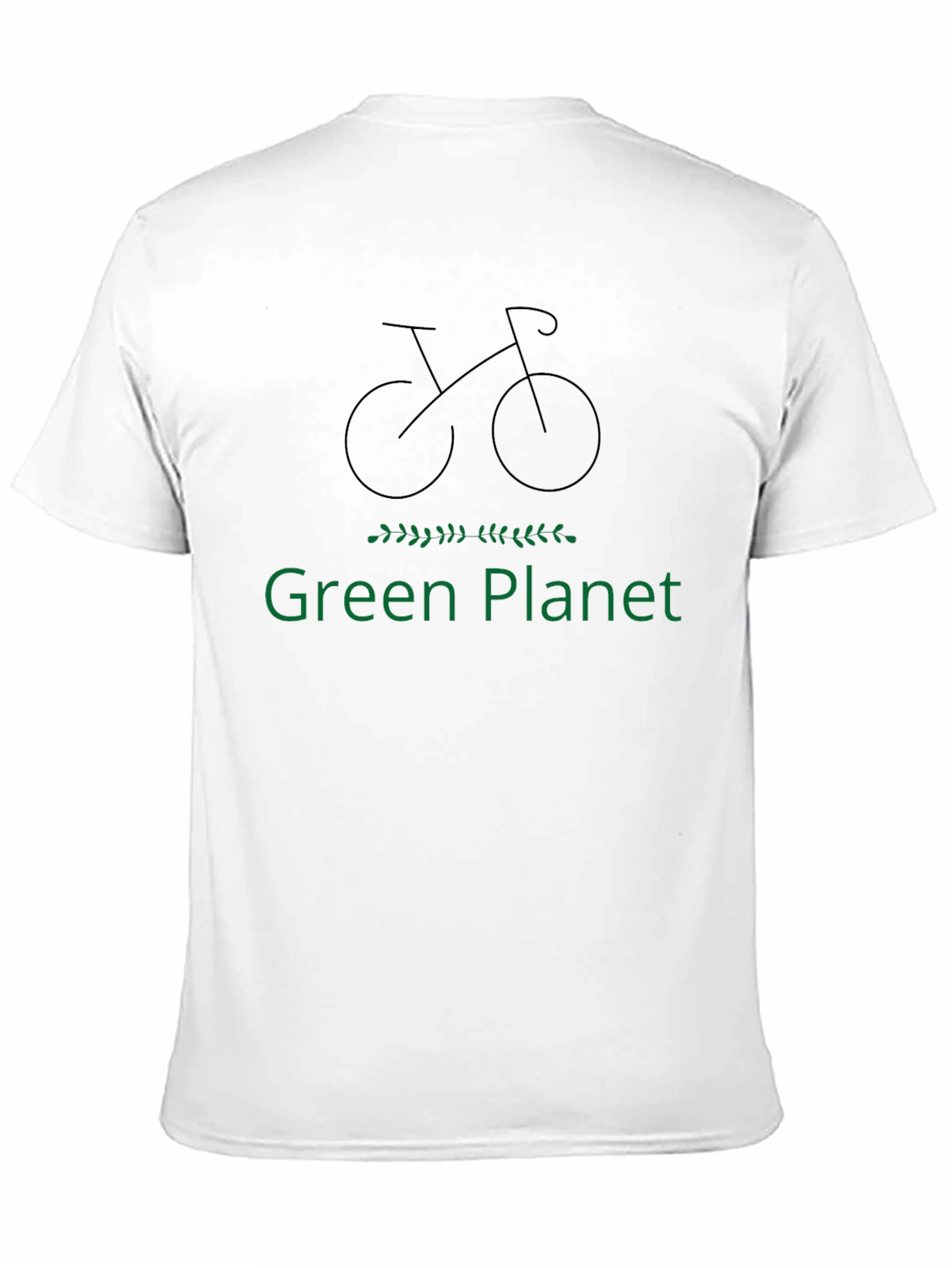 Green Planet Bike T-Shirt - Eco-Friendly Design