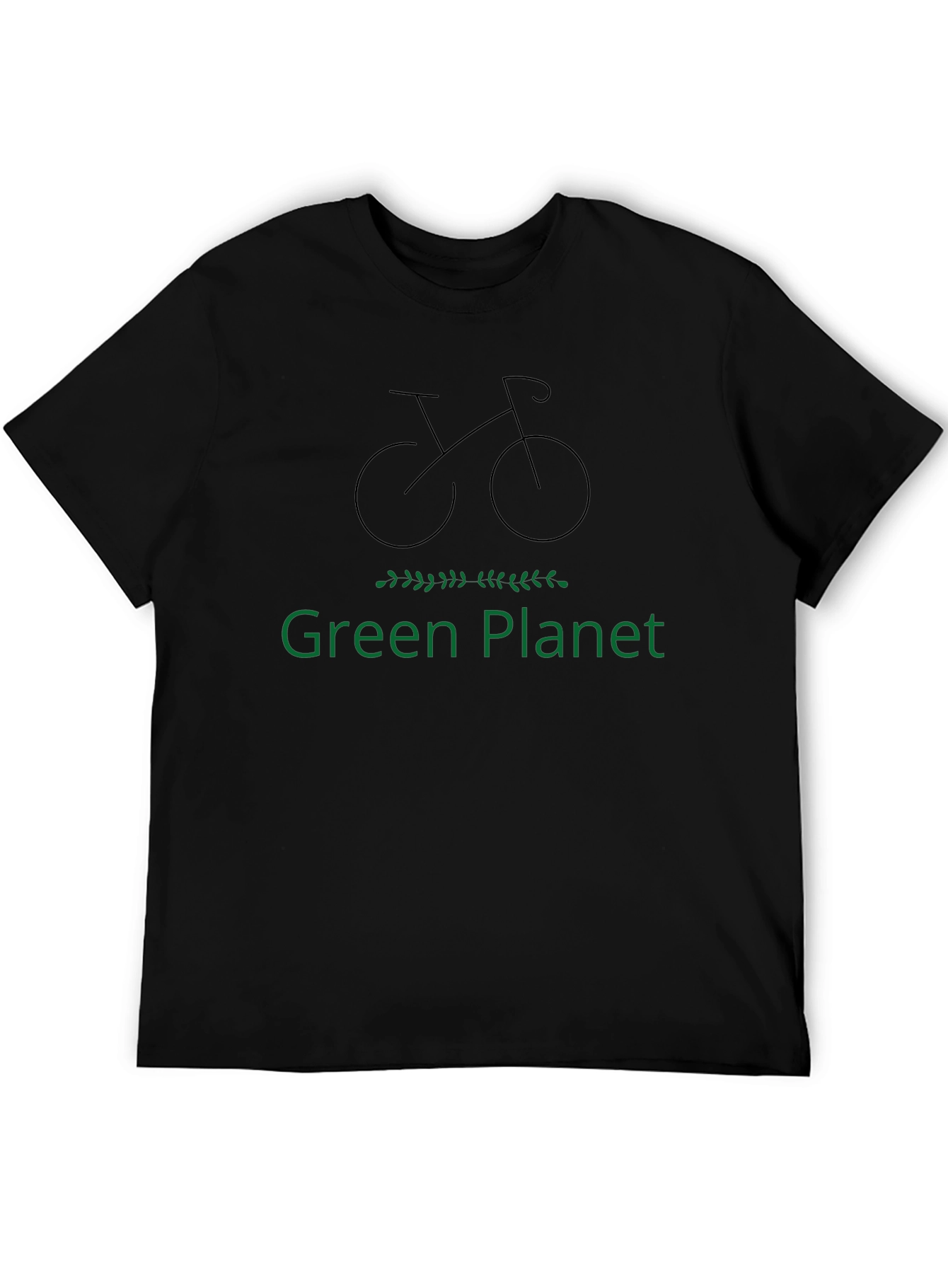 Green Planet Bike T-Shirt - Eco-Friendly Design