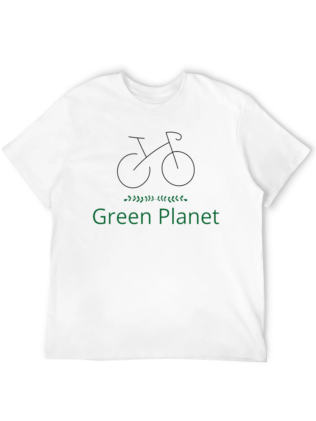 Green Planet Bike T-Shirt - Eco-Friendly Design