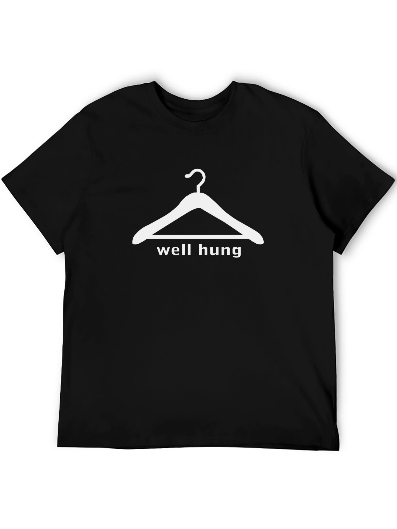 Well Hung T-Shirt - Funny Graphic Tee