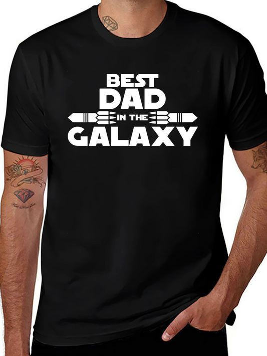 Best Dad in the Galaxy T-Shirt - Star Wars Fathers Day