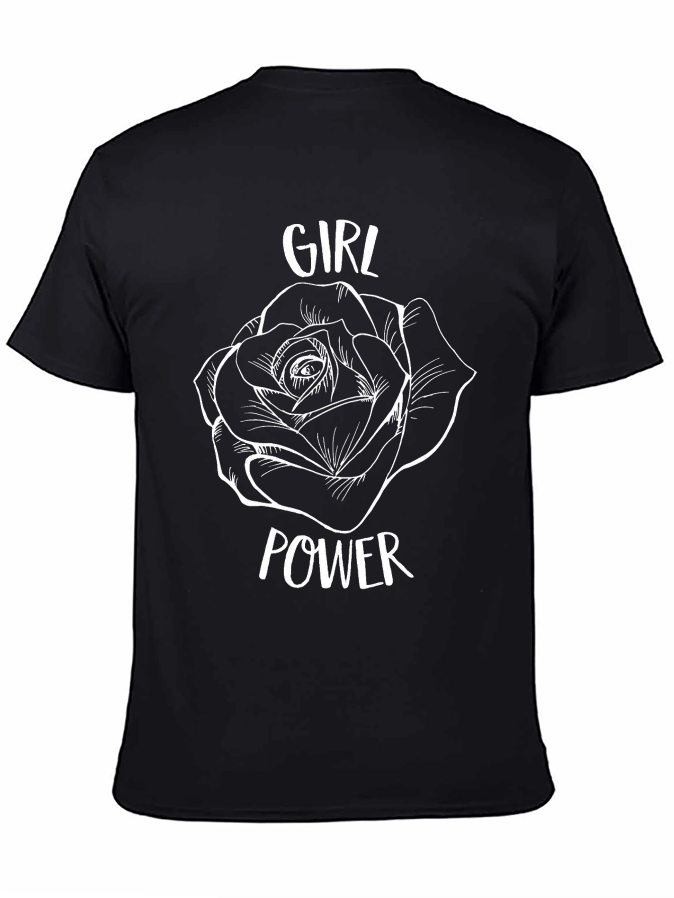 Girl Power Rose Graphic Tee