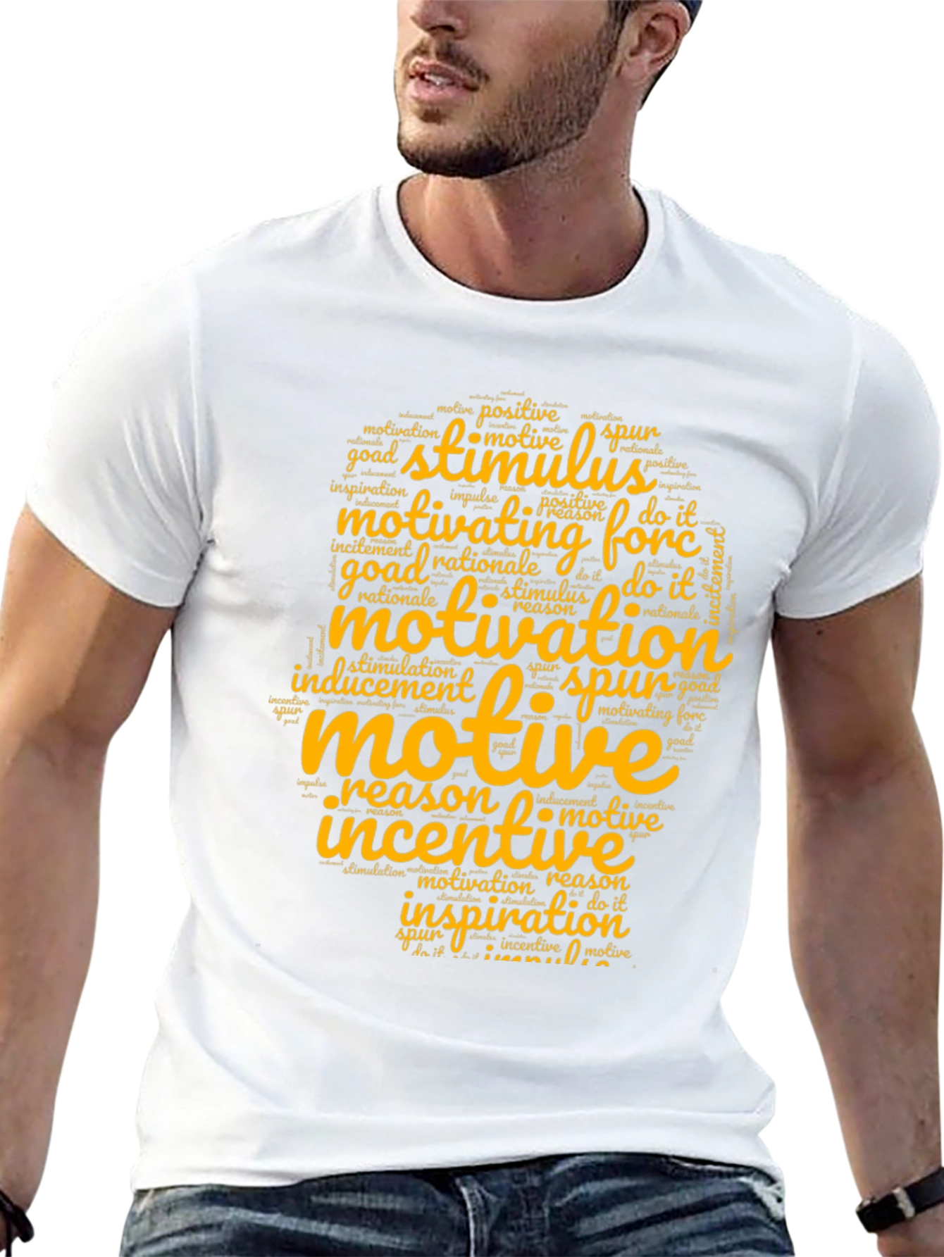 Motivational Word Art T-Shirt