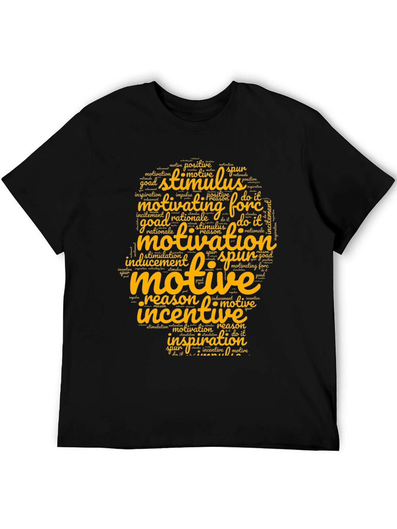 Motivational Word Art T-Shirt