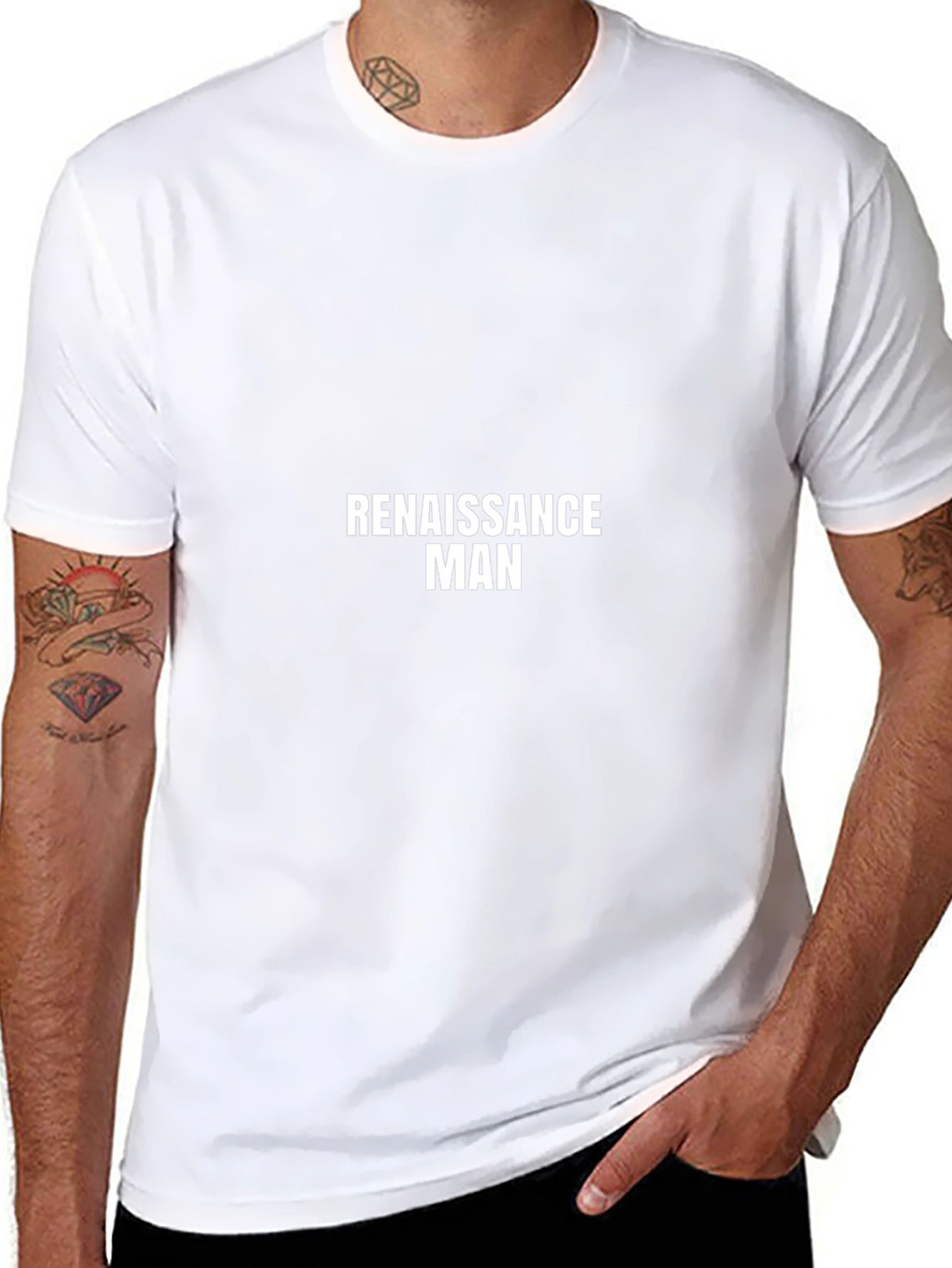 Renaissance Man Black T-Shirt