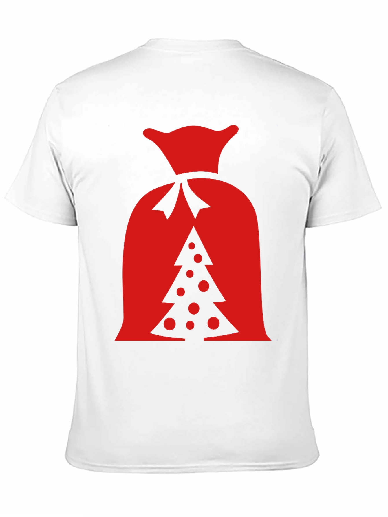Festive Christmas Tree Sack Graphic Tee