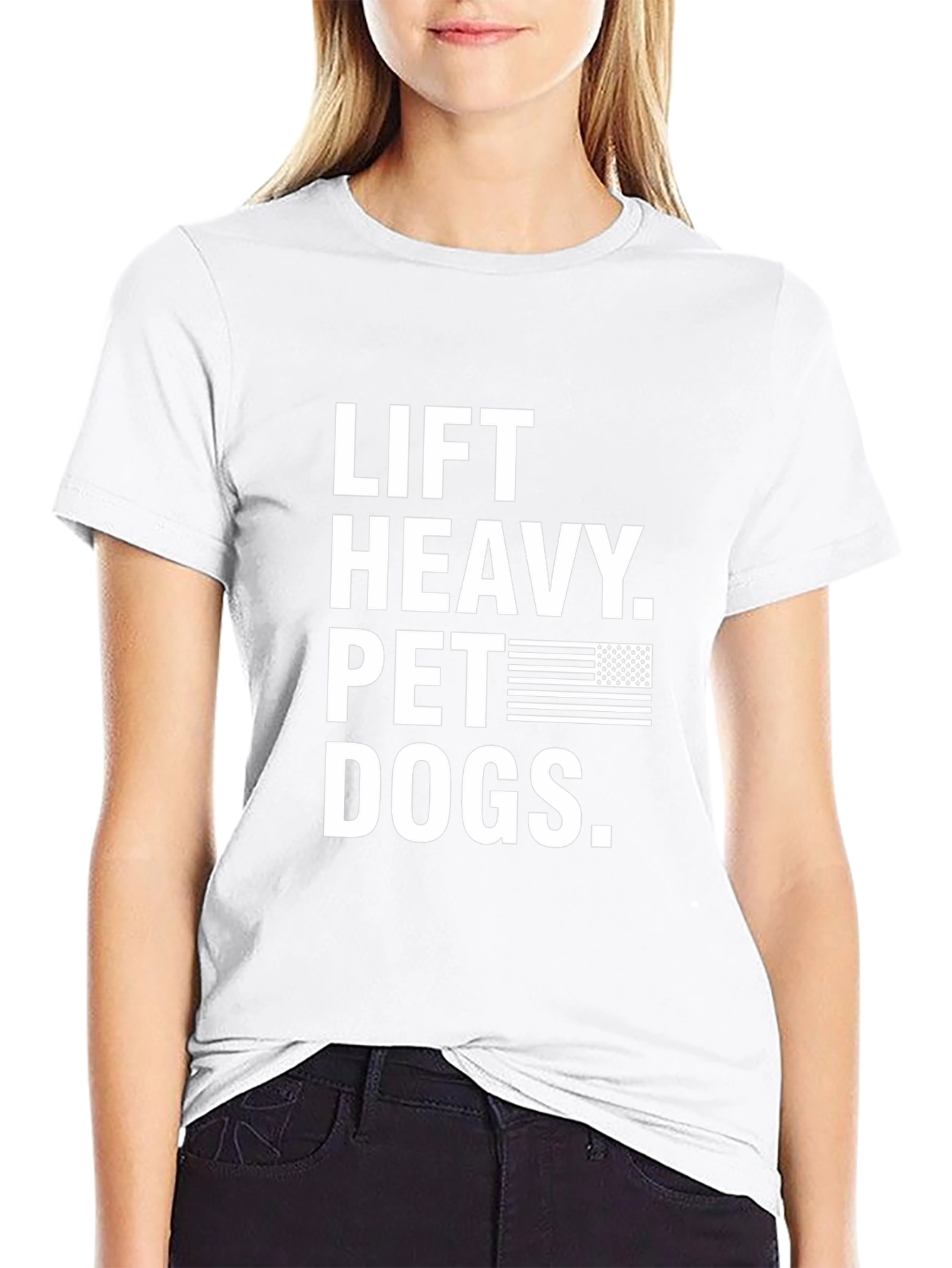 Lift Heavy Pet Dogs Graphic Tee