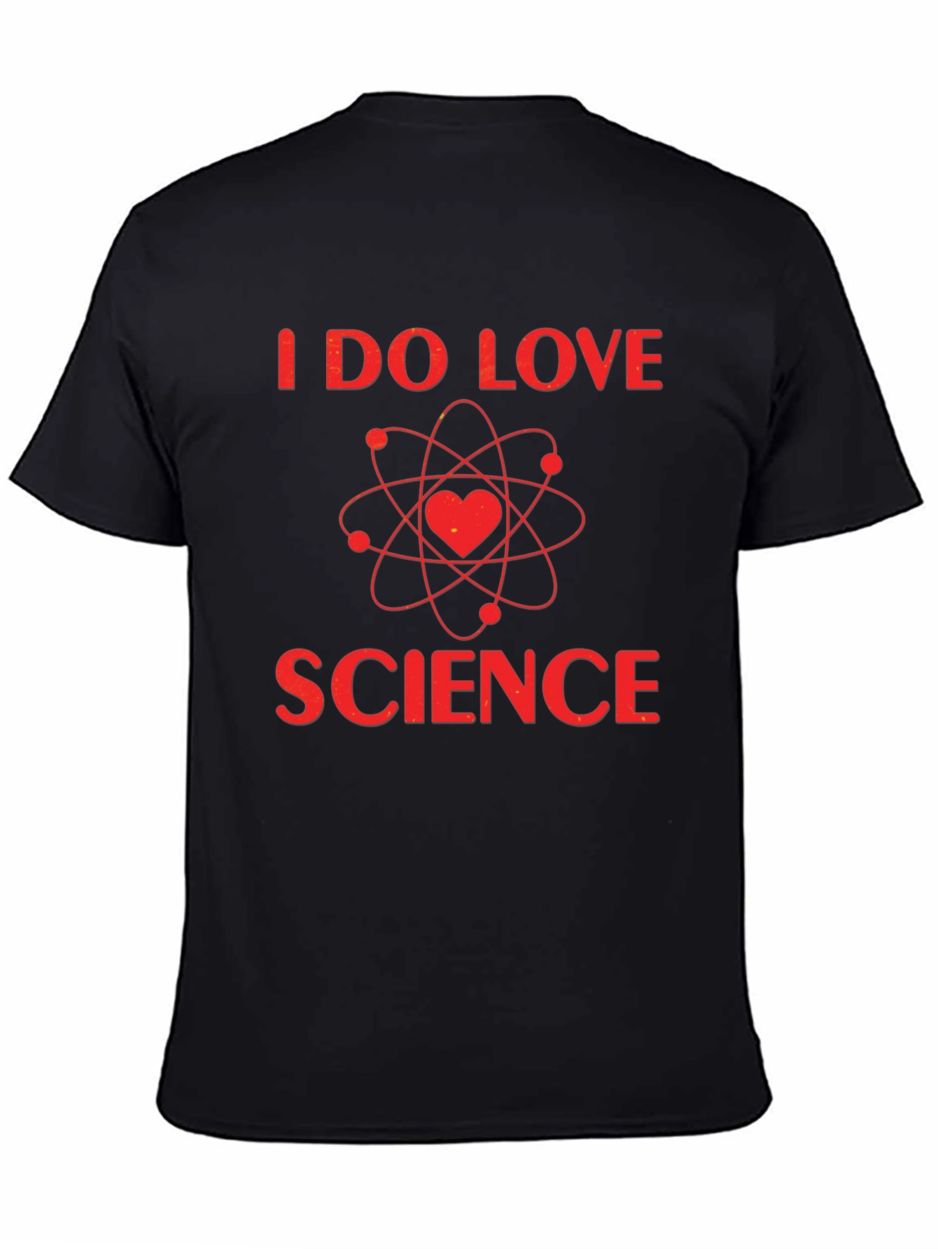 I Love Science T-Shirt - Heart Atom Design