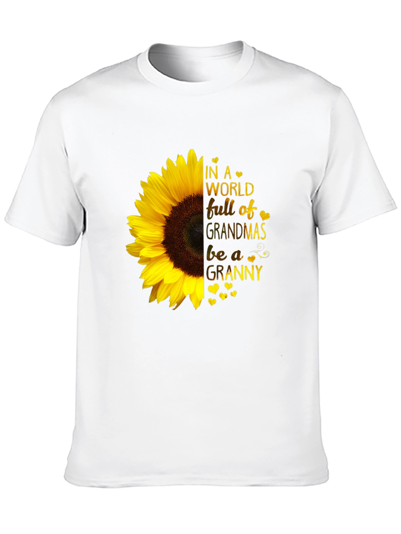 Sunflower Granny T-Shirt - Grandmas Be a Granny