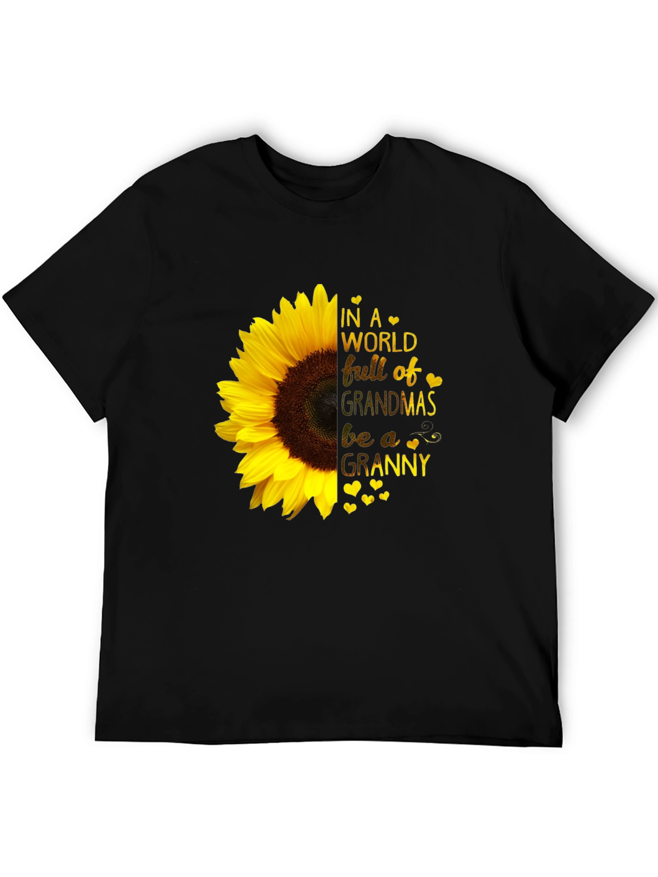 Sunflower Granny T-Shirt - Grandmas Be a Granny