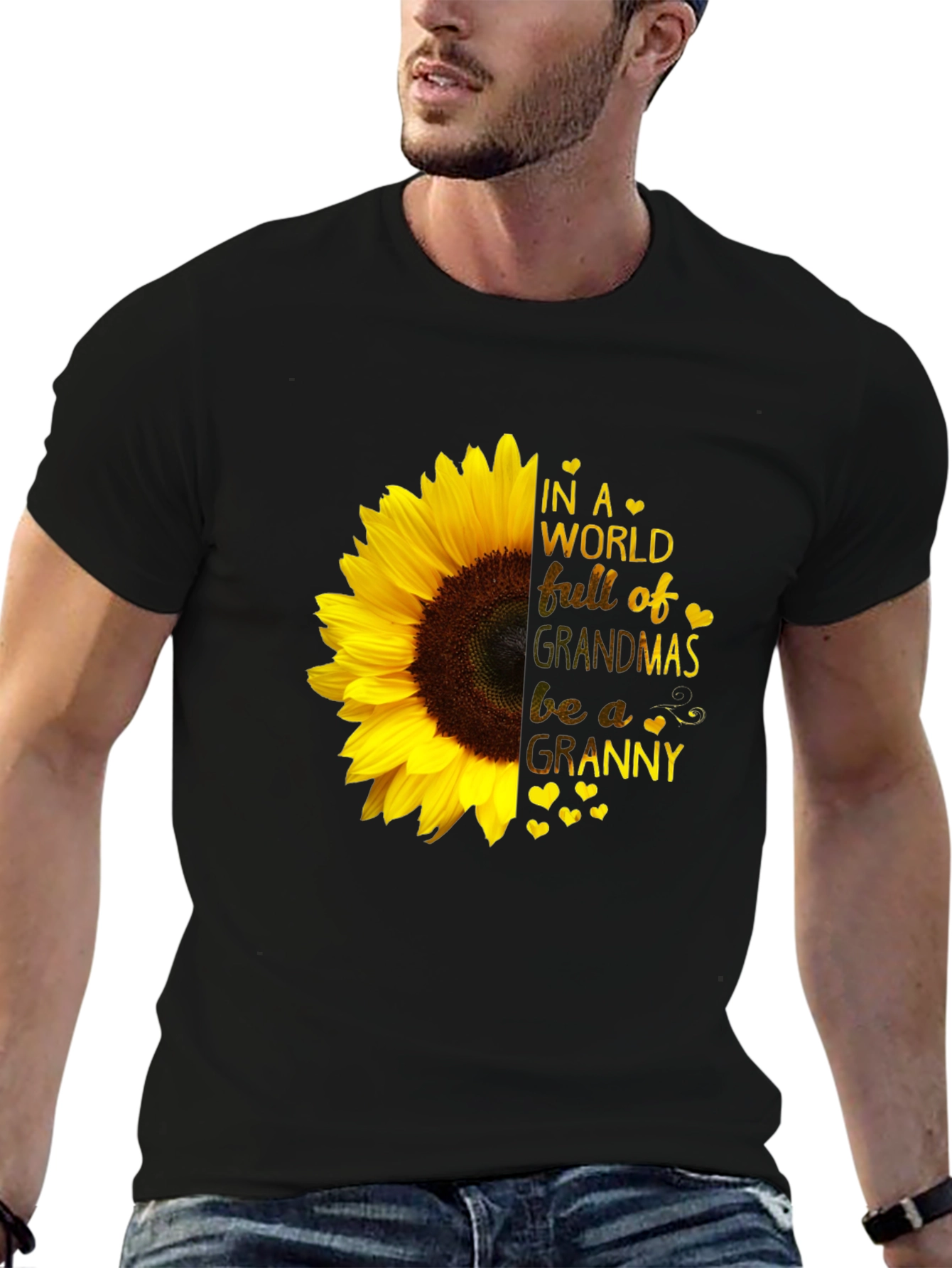 Sunflower Granny T-Shirt - Grandmas Be a Granny