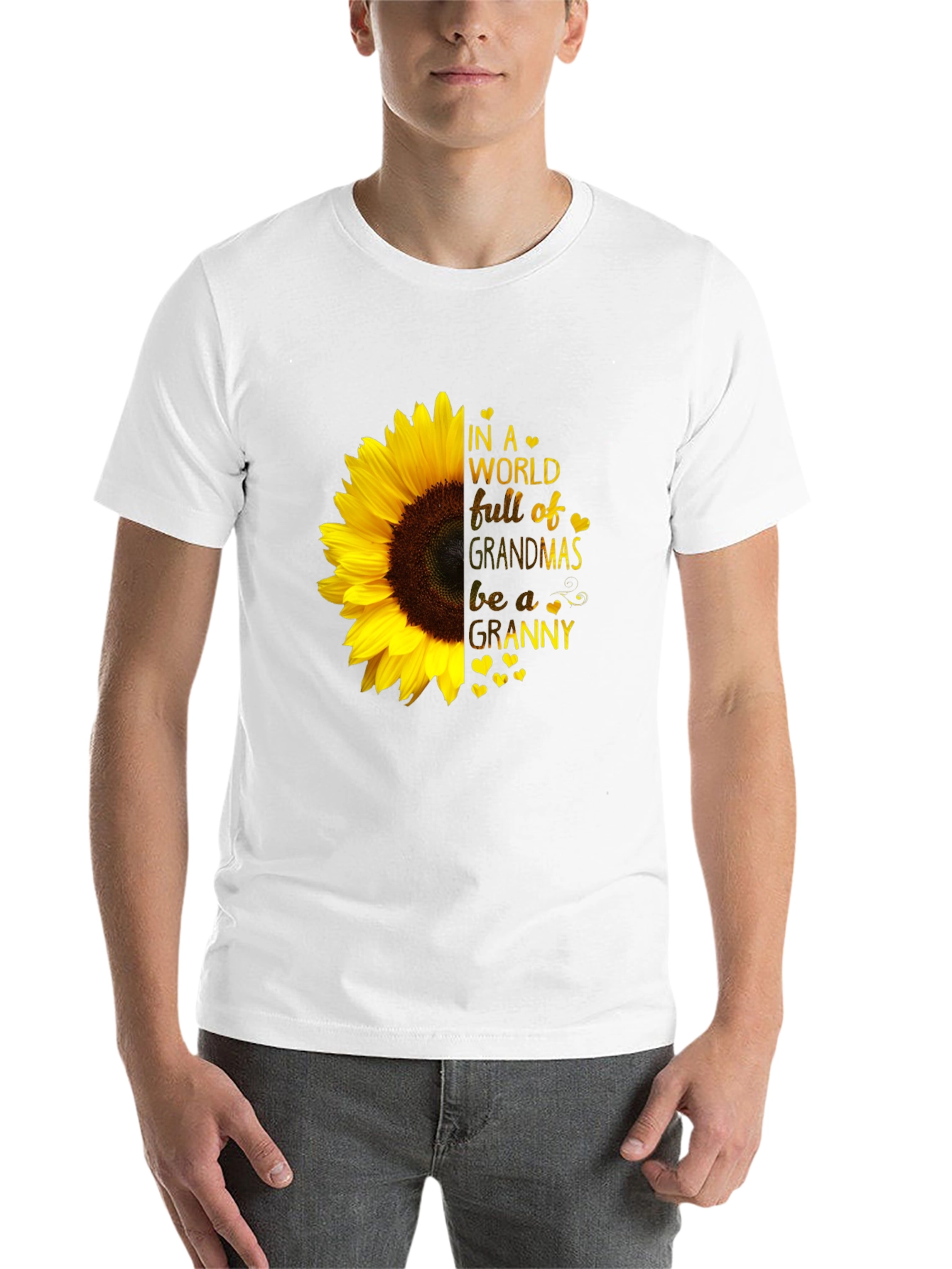Sunflower Granny T-Shirt - Grandmas Be a Granny