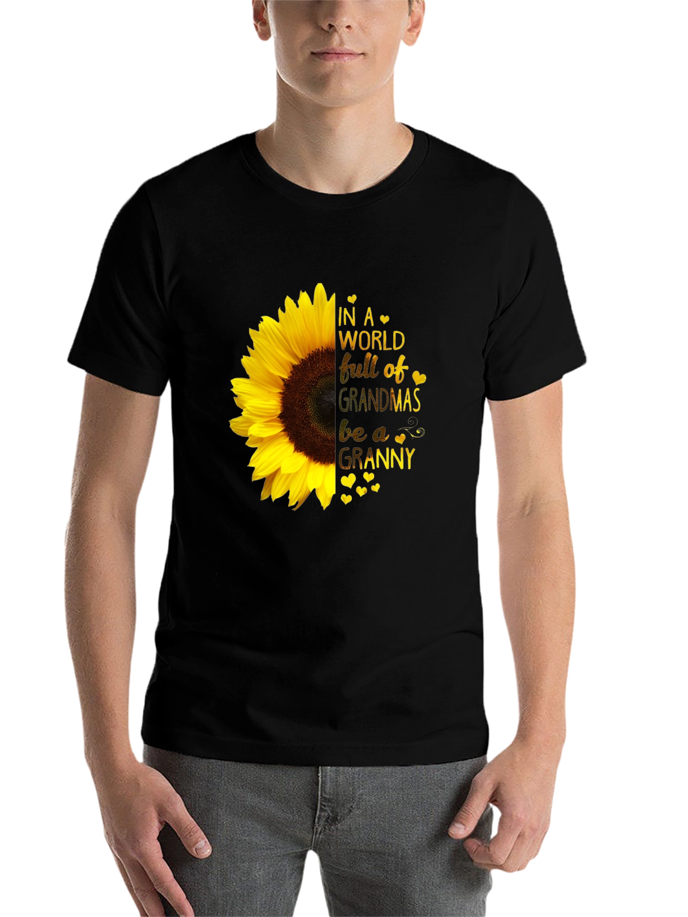 Sunflower Granny T-Shirt - Grandmas Be a Granny