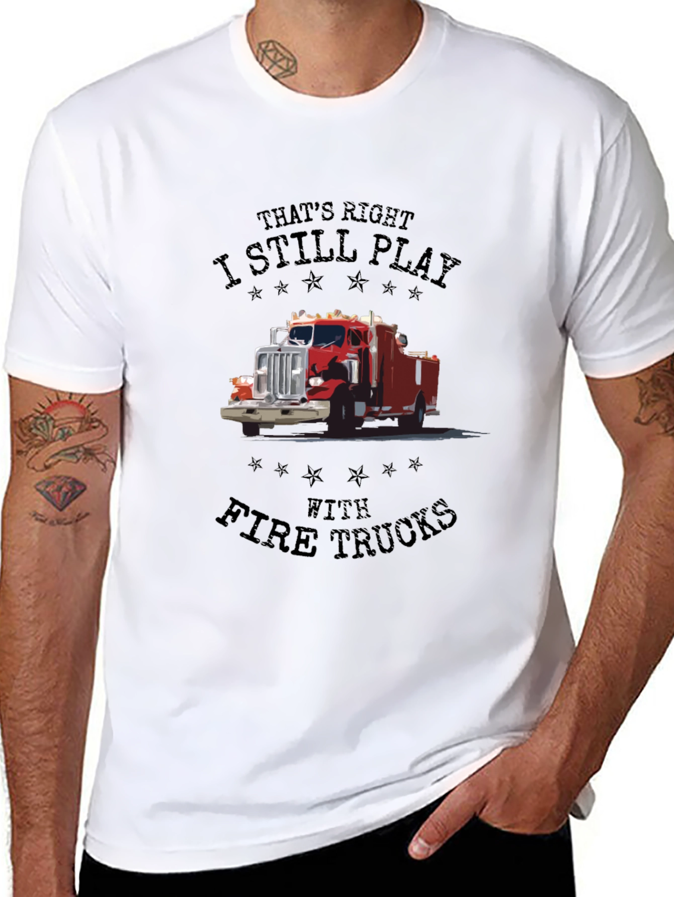 Fire Truck T-Shirt - I Still Play