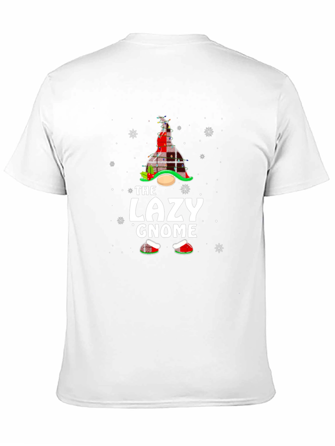 The Lazy Gnome Christmas Graphic Tee