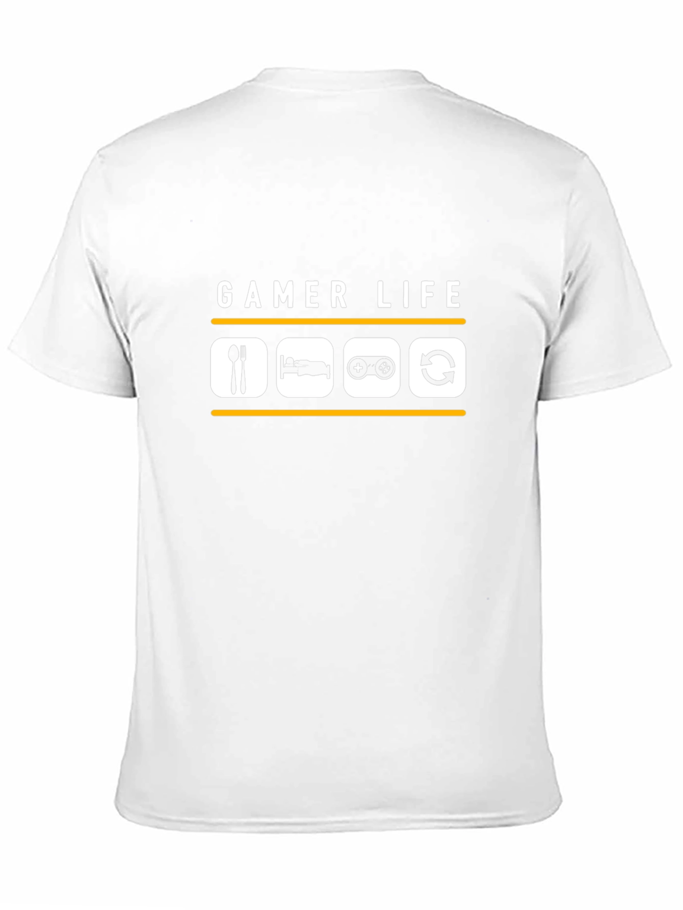 Gamer Life Black Graphic Tee