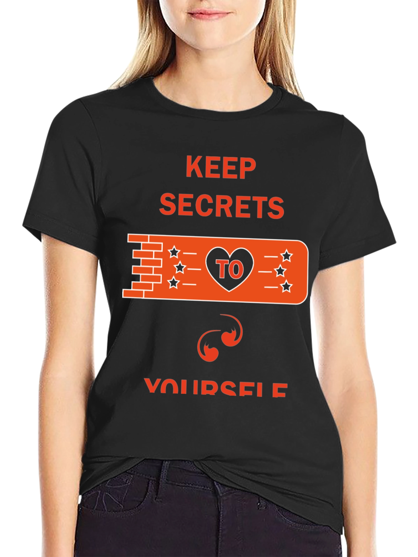 Keep Secrets T-Shirt - Funny Graphic Tee