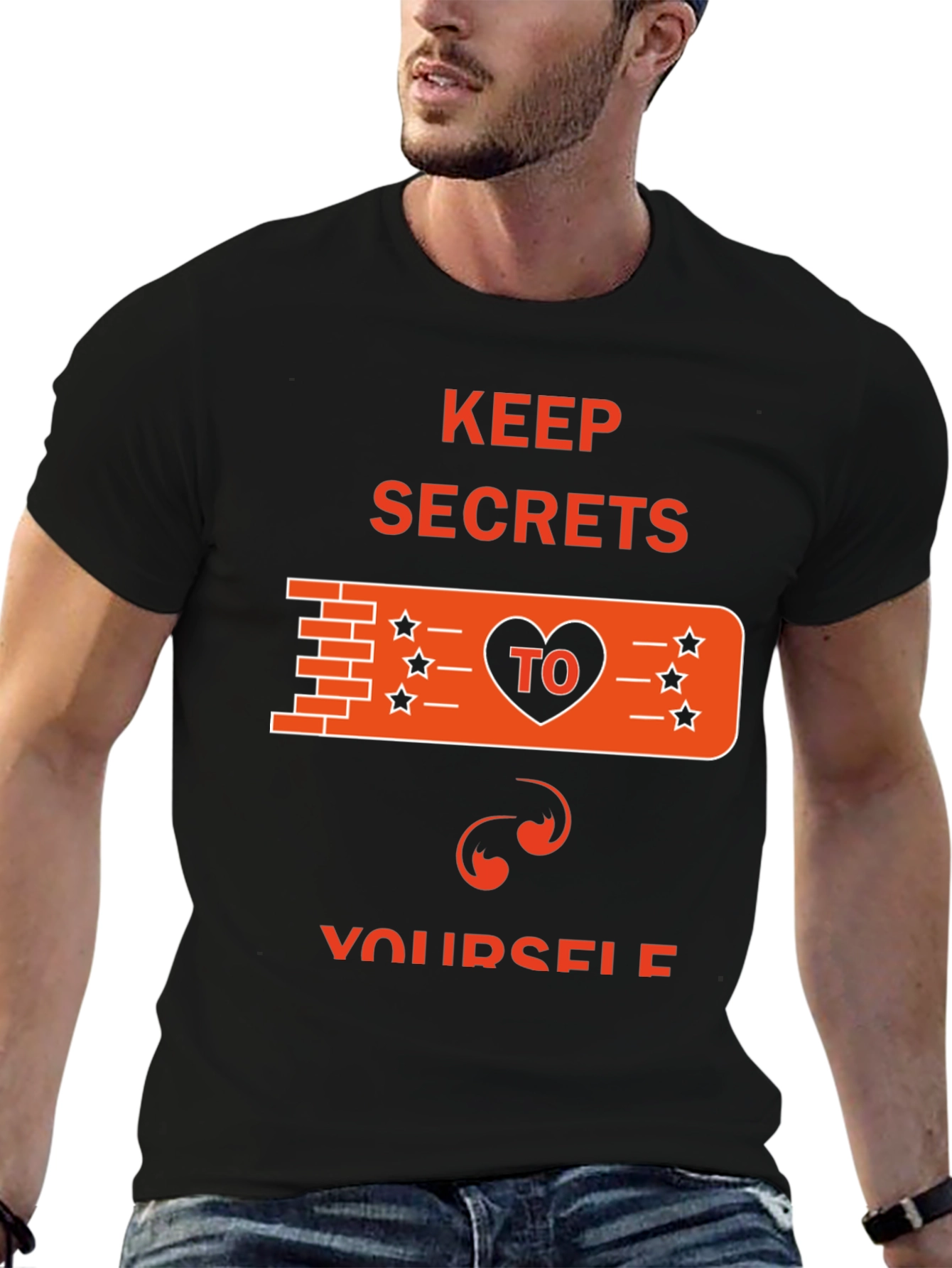 Keep Secrets T-Shirt - Funny Graphic Tee