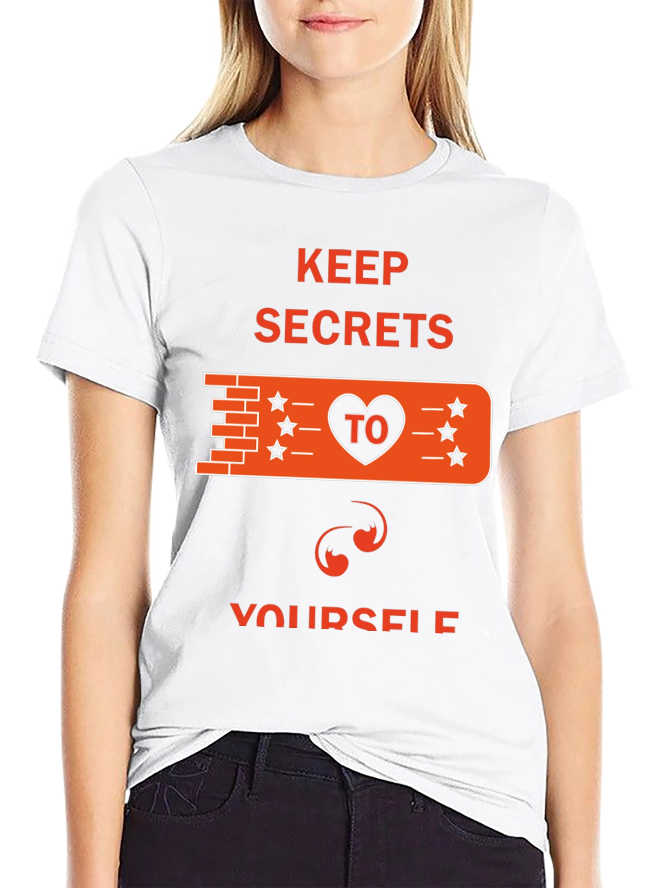 Keep Secrets T-Shirt - Funny Graphic Tee