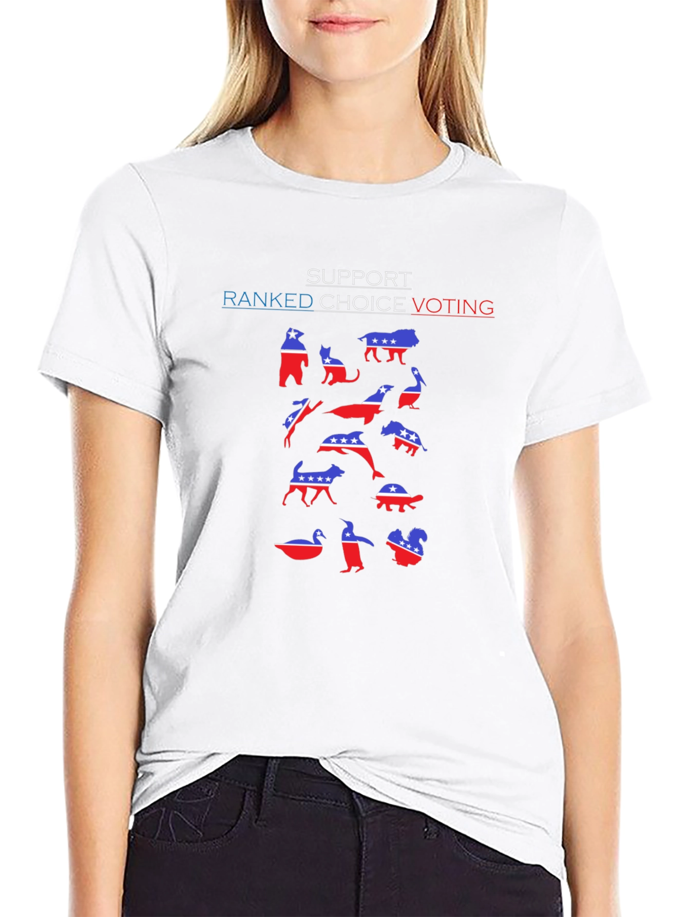 Support Ranked Choice Voting Graphic Tee