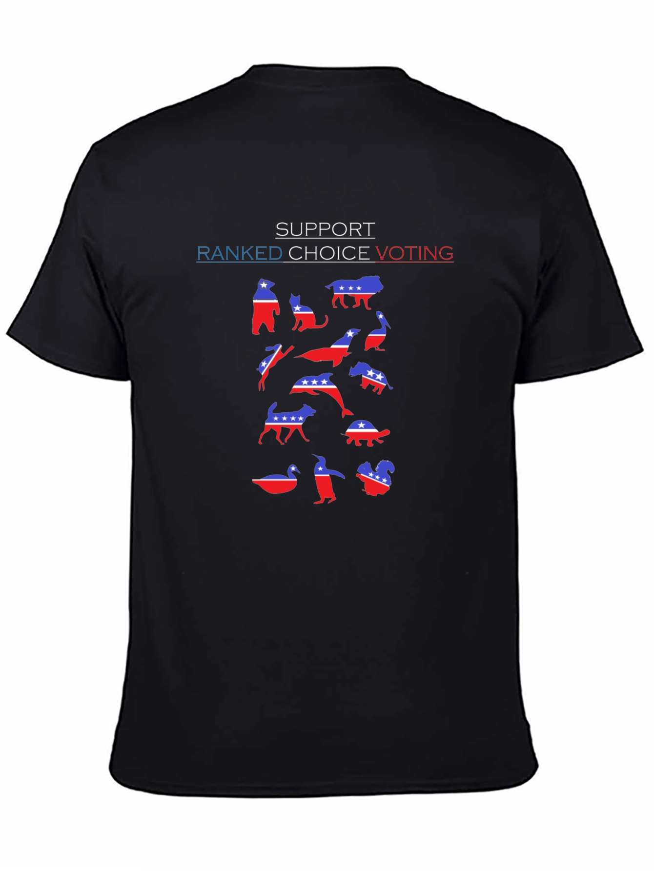 Support Ranked Choice Voting Graphic Tee