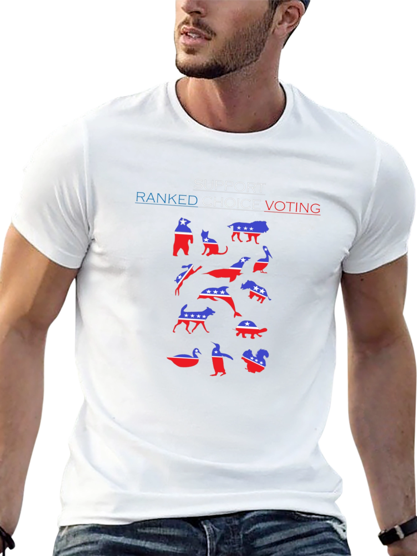 Support Ranked Choice Voting Graphic Tee
