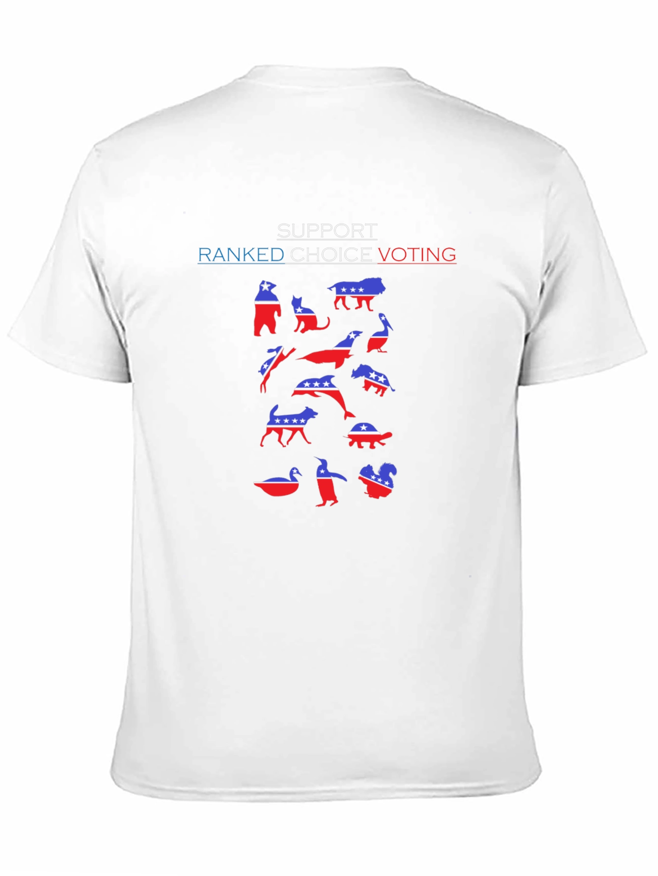 Support Ranked Choice Voting Graphic Tee
