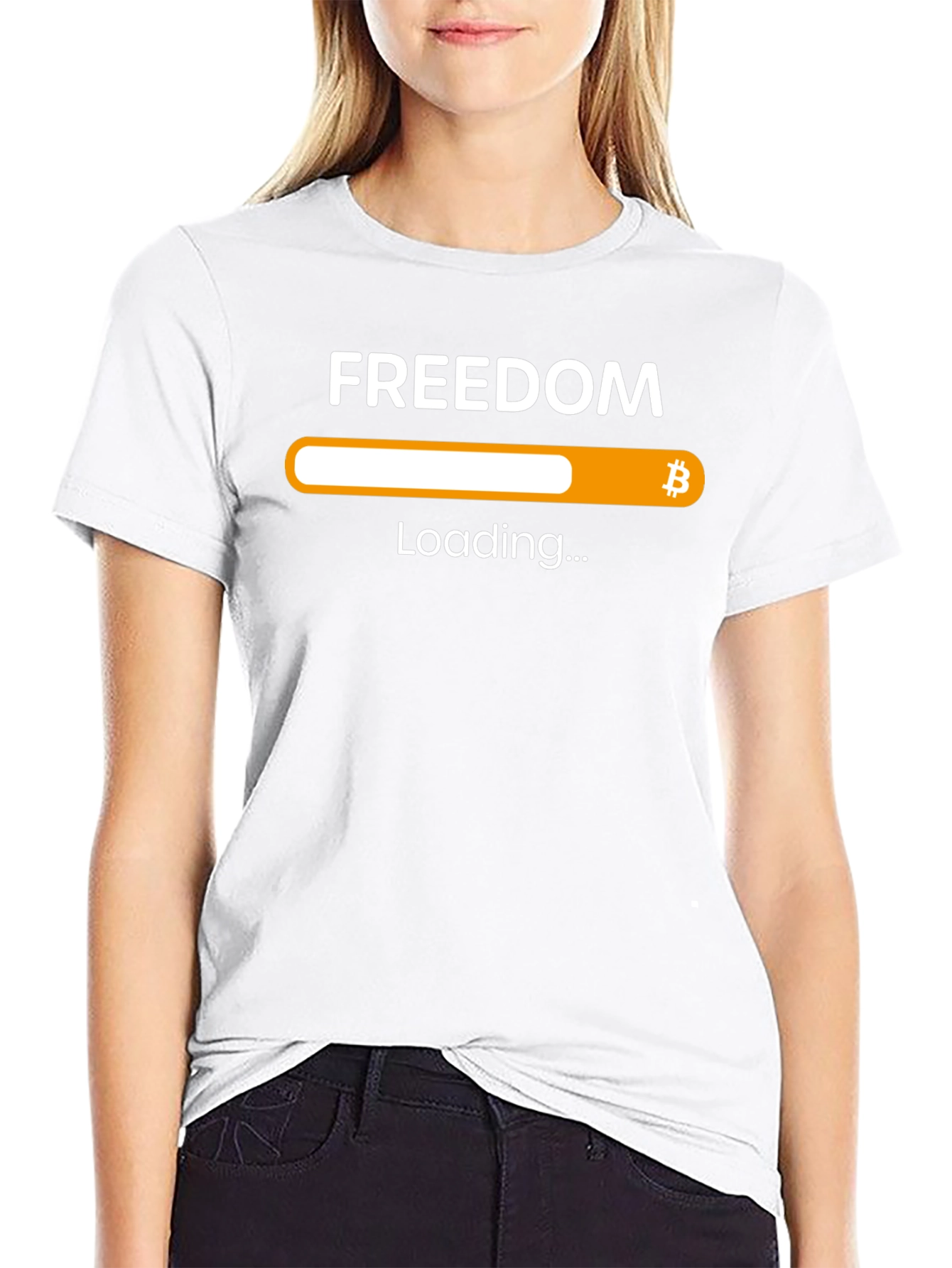 Freedom Loading Bitcoin T-Shirt