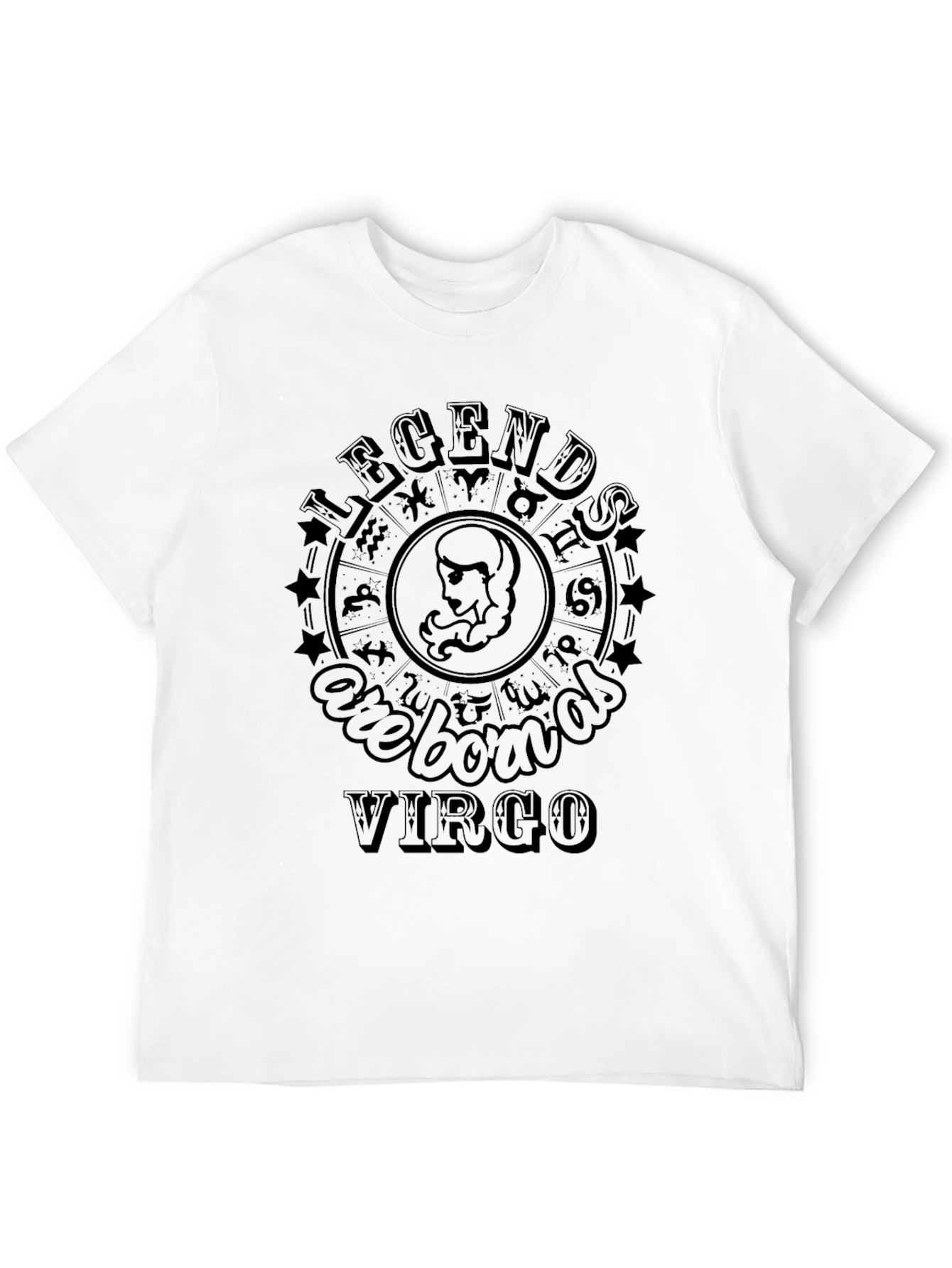 Legends are Born Virgo Zodiac T-Shirt