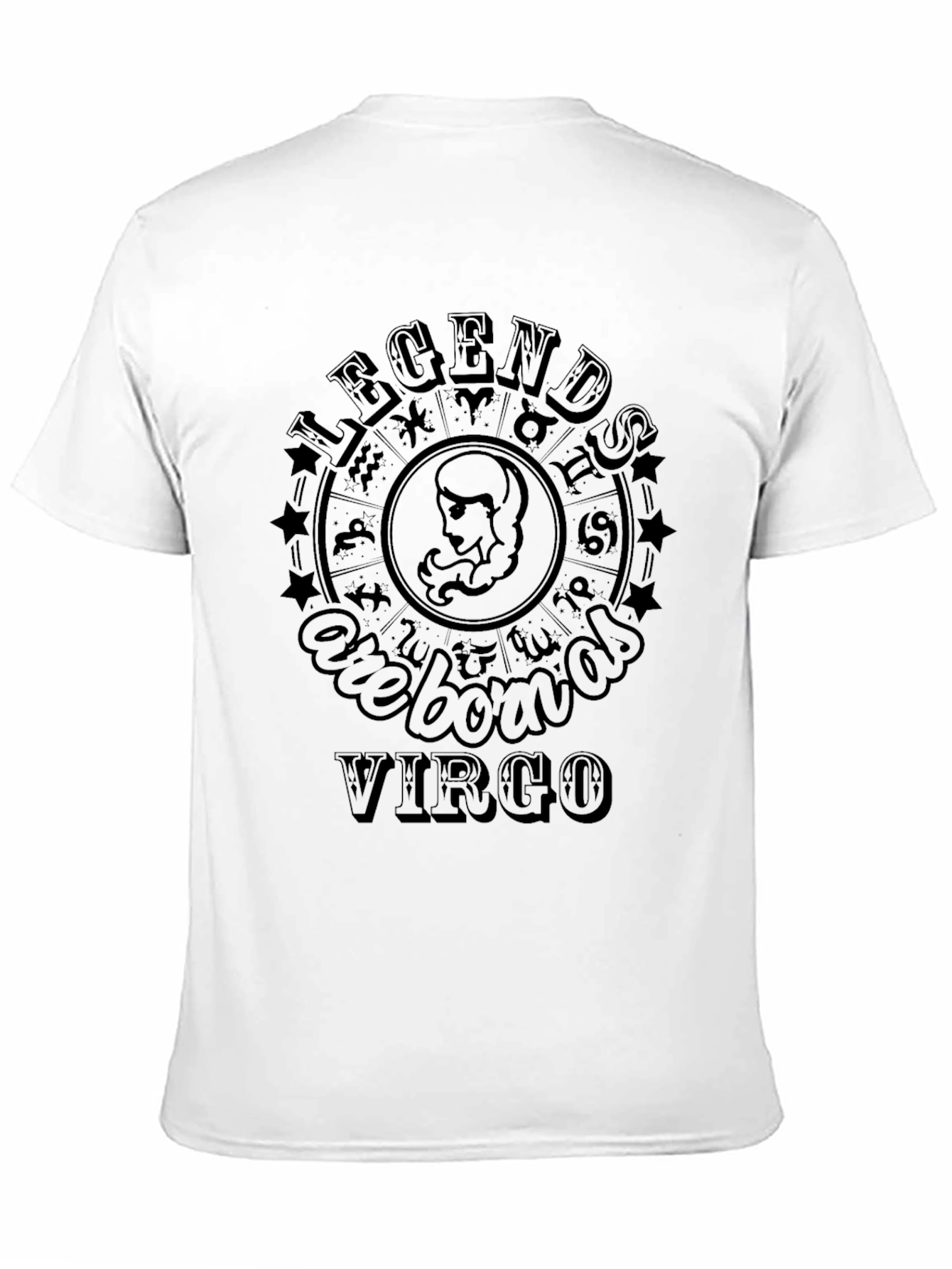 Legends are Born Virgo Zodiac T-Shirt